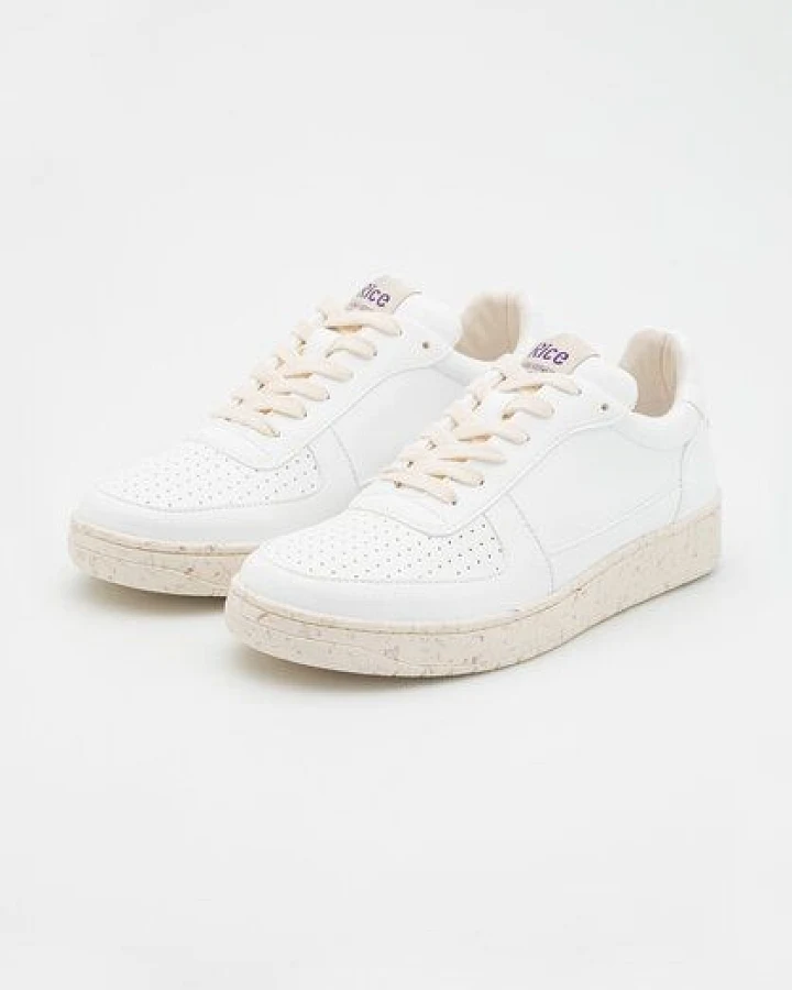 RICE Sneaker Vegan Unisex - OPEN21 White
