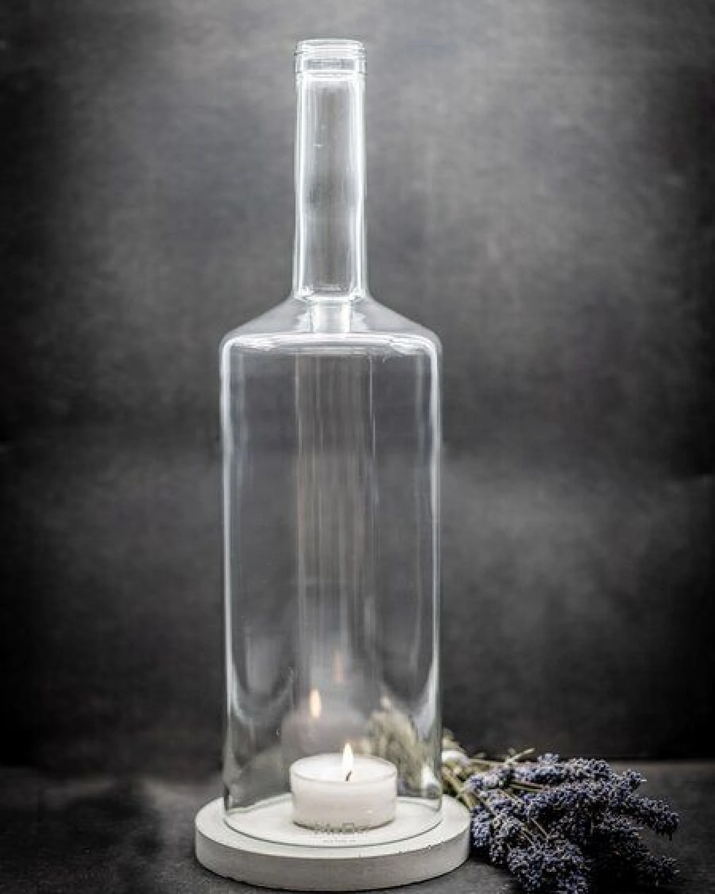 MaBe WINDLICHT aus der 3l Flasche (40cm hoch) - modern & clean - BIG THING – Ansicht 2