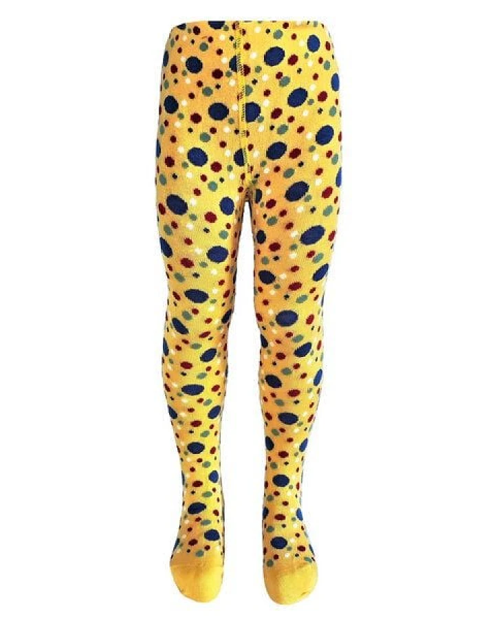 BLS Organic Kinderstrumpfhose mit Punktmuster