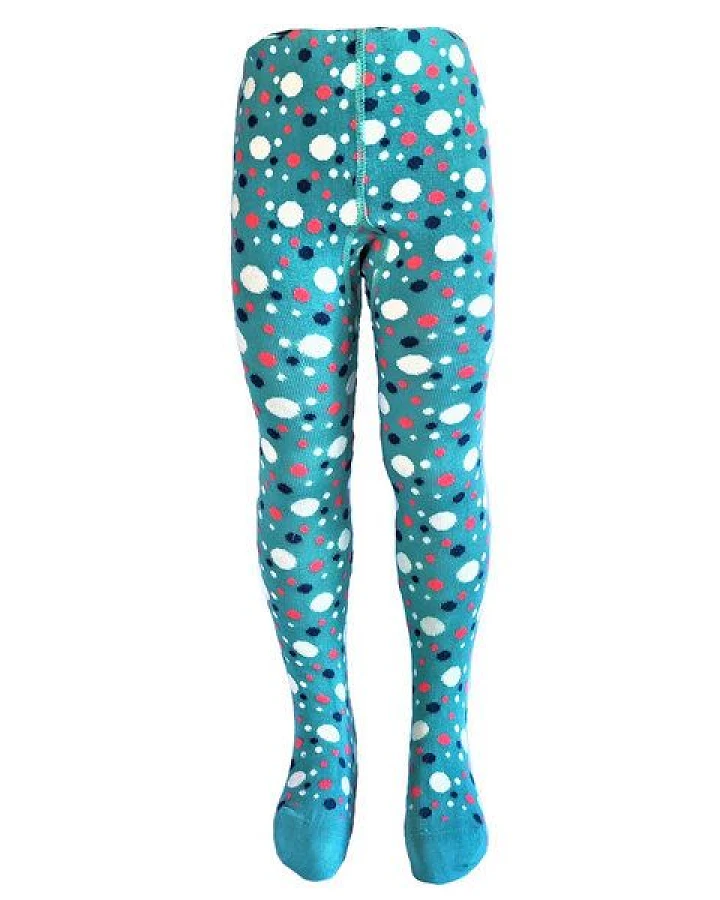 BLS Organic Kinderstrumpfhose mit Punktmuster