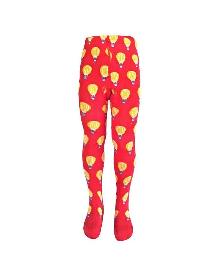 BLS Organic Kinderstrumpfhose mit Ballon-Design