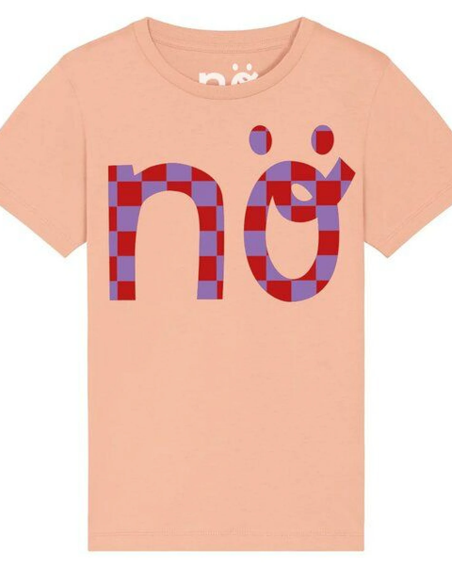 NÖ by LOVE IT GREEN NÖ Kids T-Shirt checkered – Ansicht 2