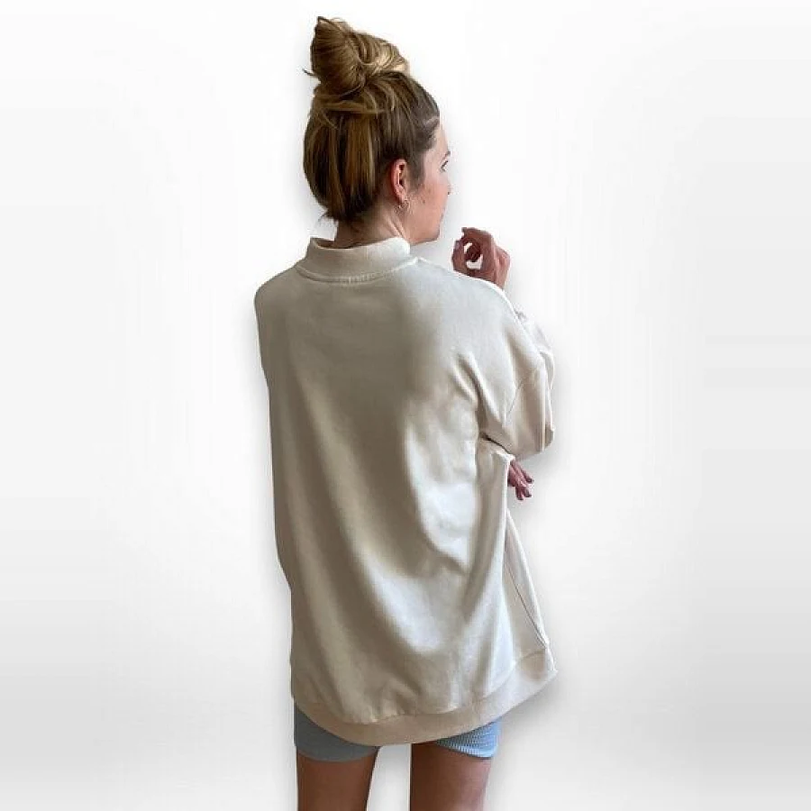 Beige Mit Lilanen Herzchen