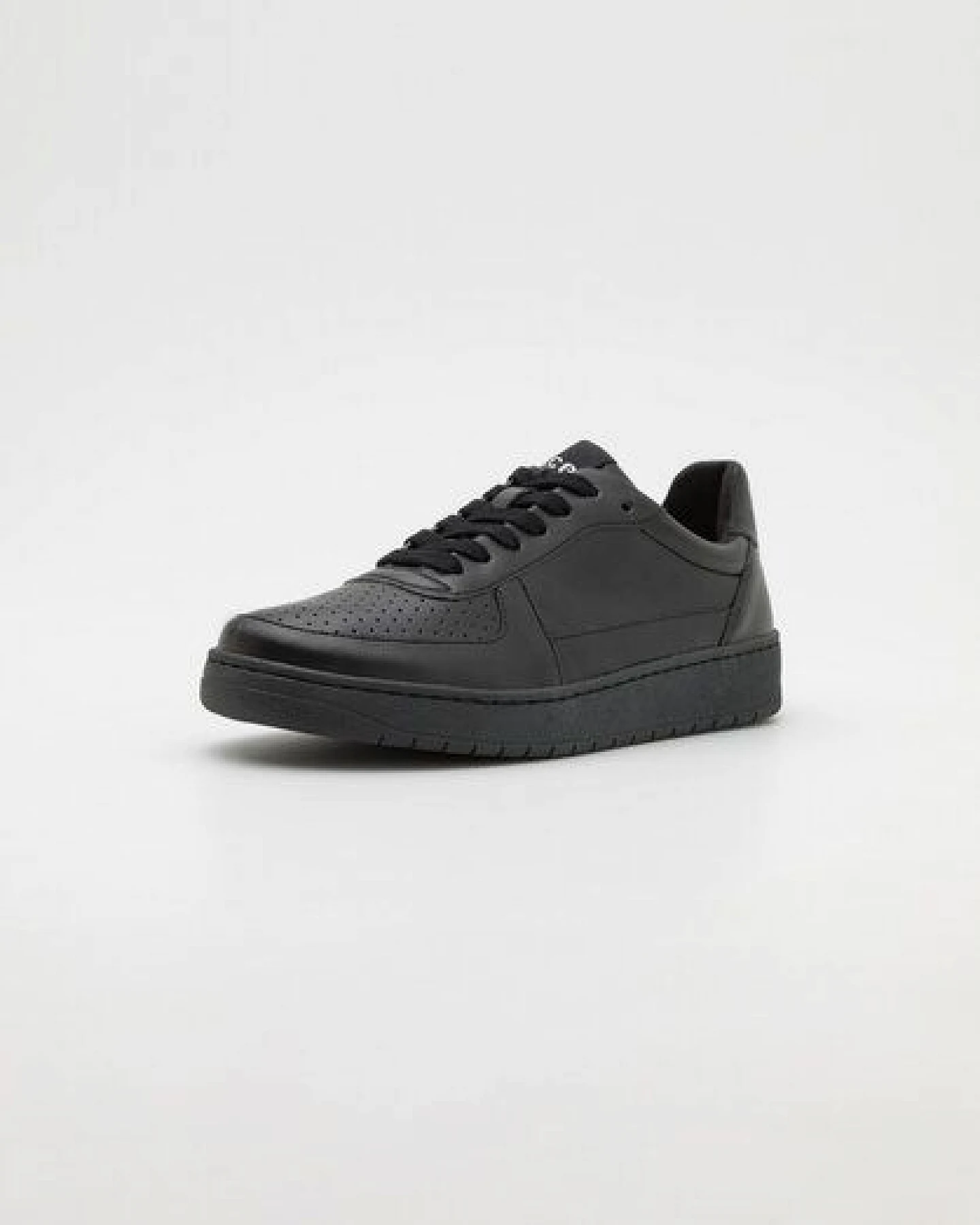 RICE Sneaker Vegan Unisex - OPEN21 Triple Black – Ansicht 3