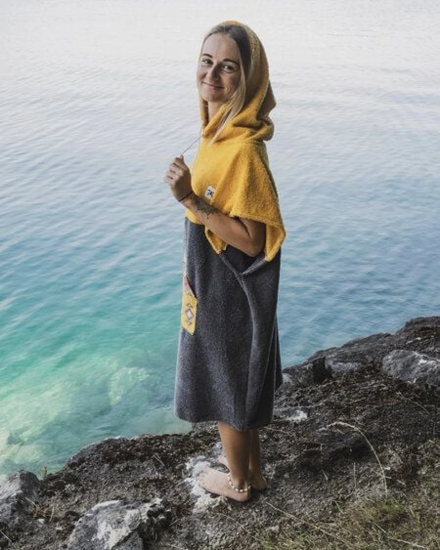 Zeachild Surfponcho Hawaii Bio-Frotte – Ansicht 4