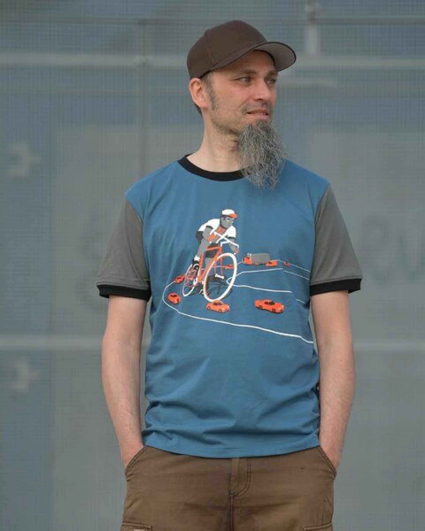 T-Shirtladen-Marktstrasse GmbH Rad Autobahn Boy-T-Shirt – Ansicht 3
