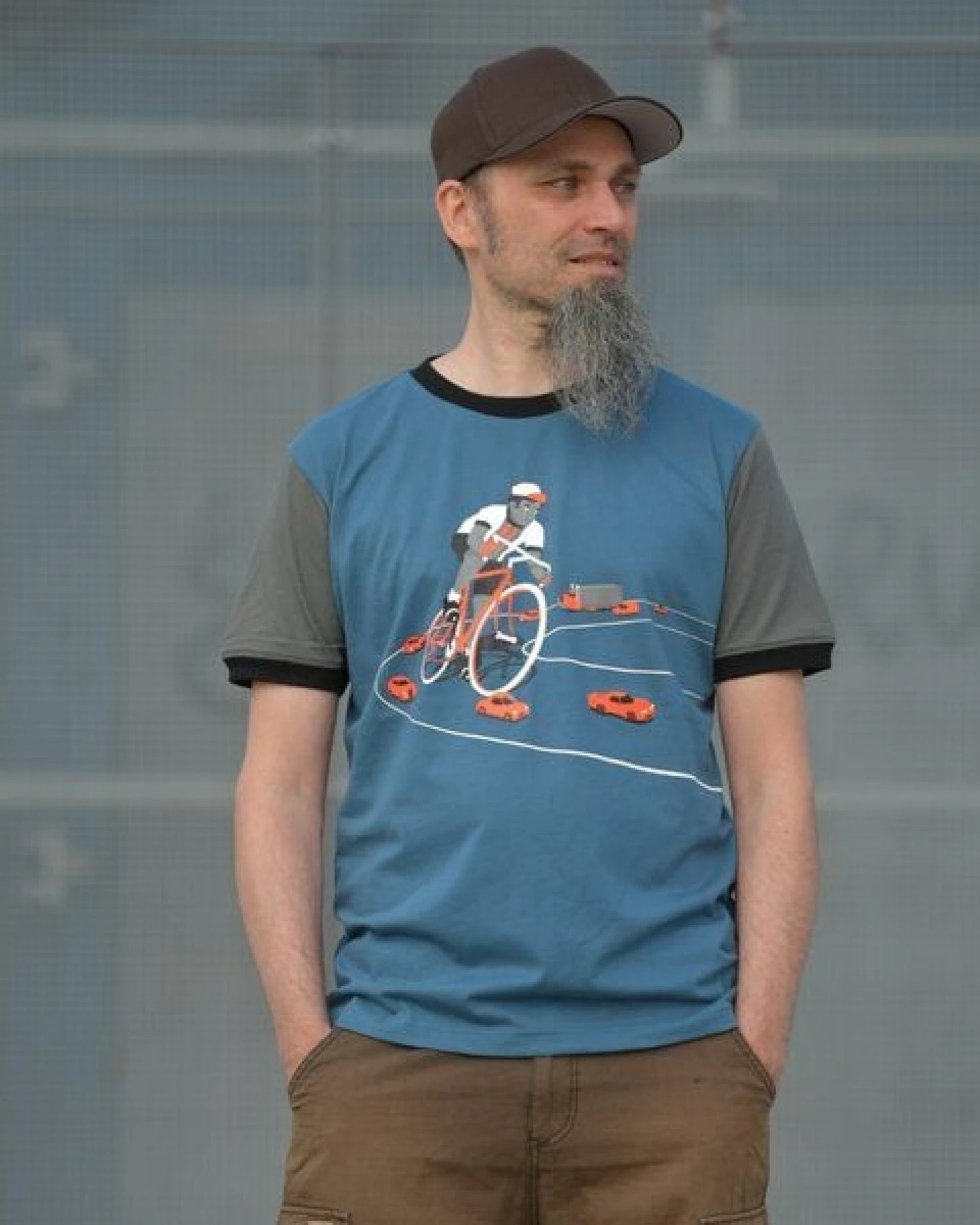T-Shirtladen-Marktstrasse GmbH Rad Autobahn Boy-T-Shirt – Ansicht 3