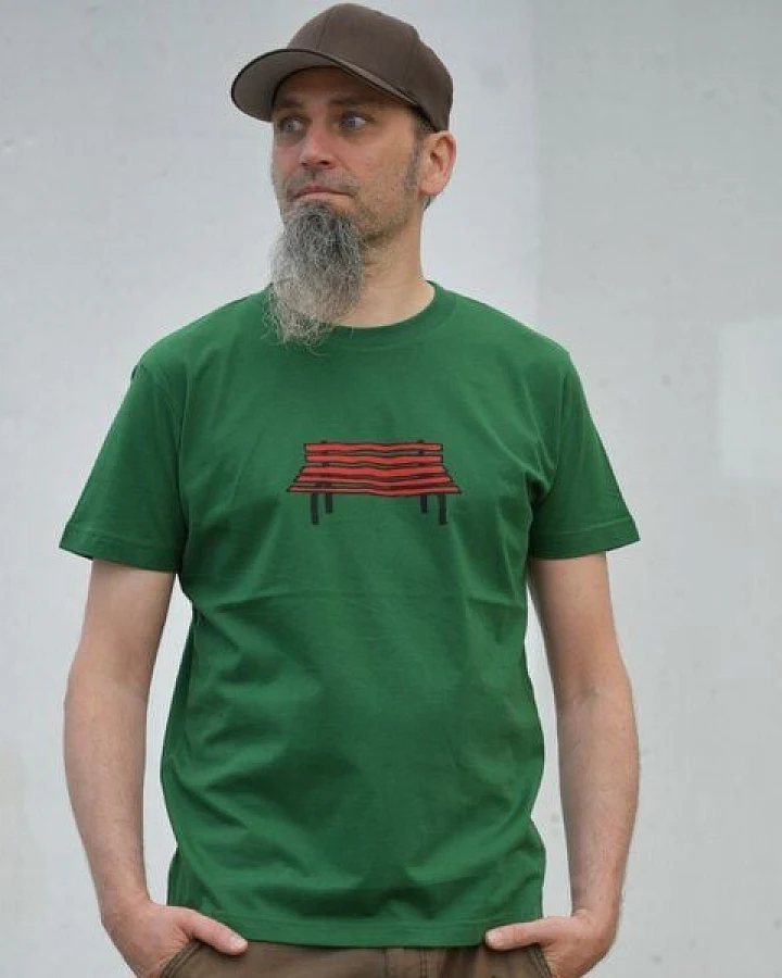 T-Shirtladen-Marktstrasse GmbH Bank grün Boy-T-Shirt