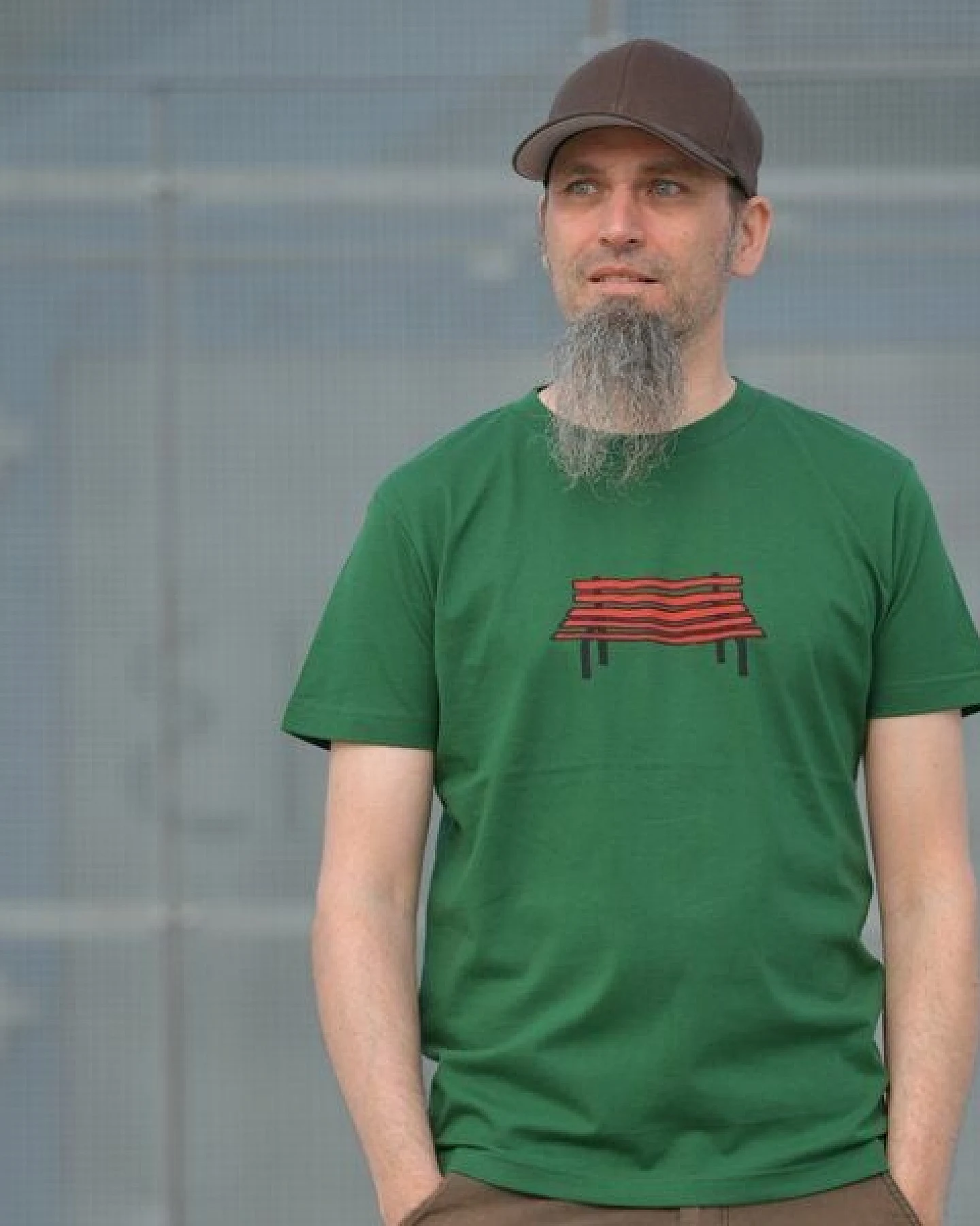T-Shirtladen-Marktstrasse GmbH Bank grün Boy-T-Shirt – Ansicht 2