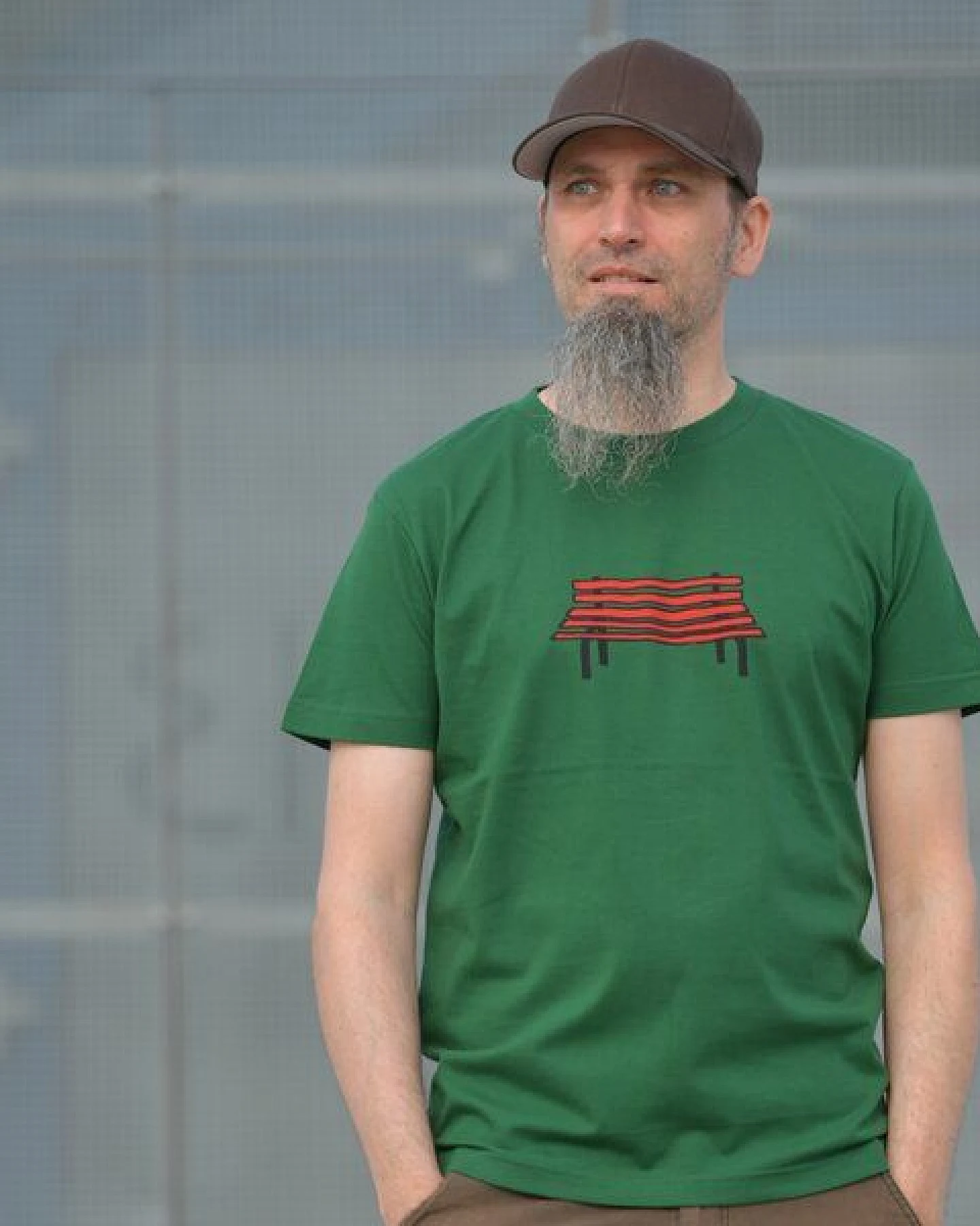 T-Shirtladen-Marktstrasse GmbH Bank grün Boy-T-Shirt – Ansicht 2