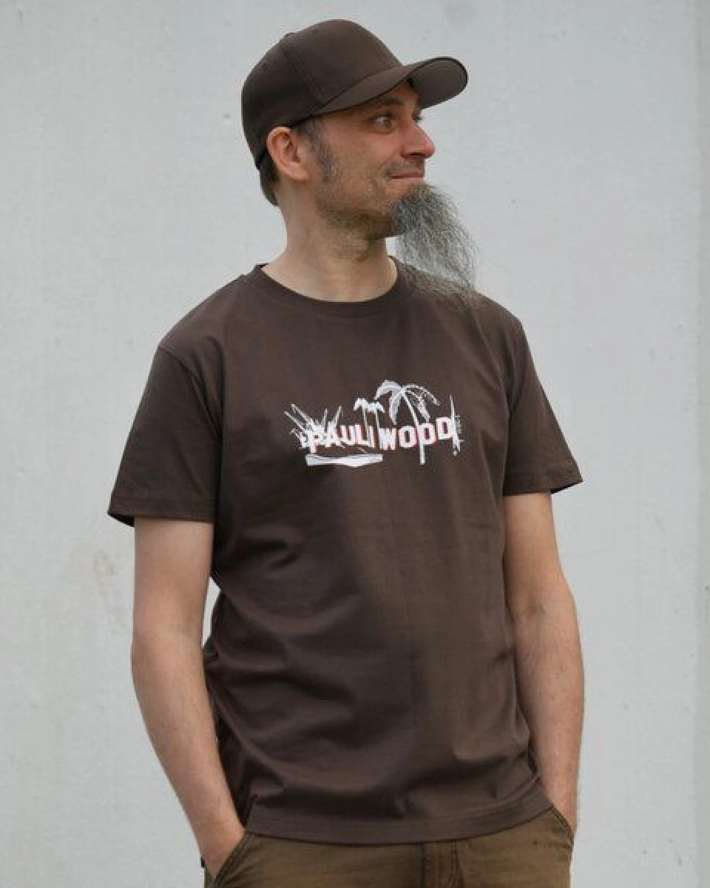T-Shirtladen-Marktstrasse GmbH Pauliwood m.d. braun Boy-T-Shirt – Ansicht 2