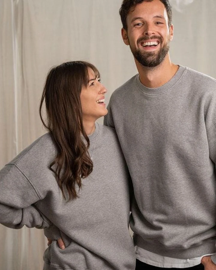 Vresh Clothing Viliz - Unisex Oversized Sweater aus Biobaumwolle