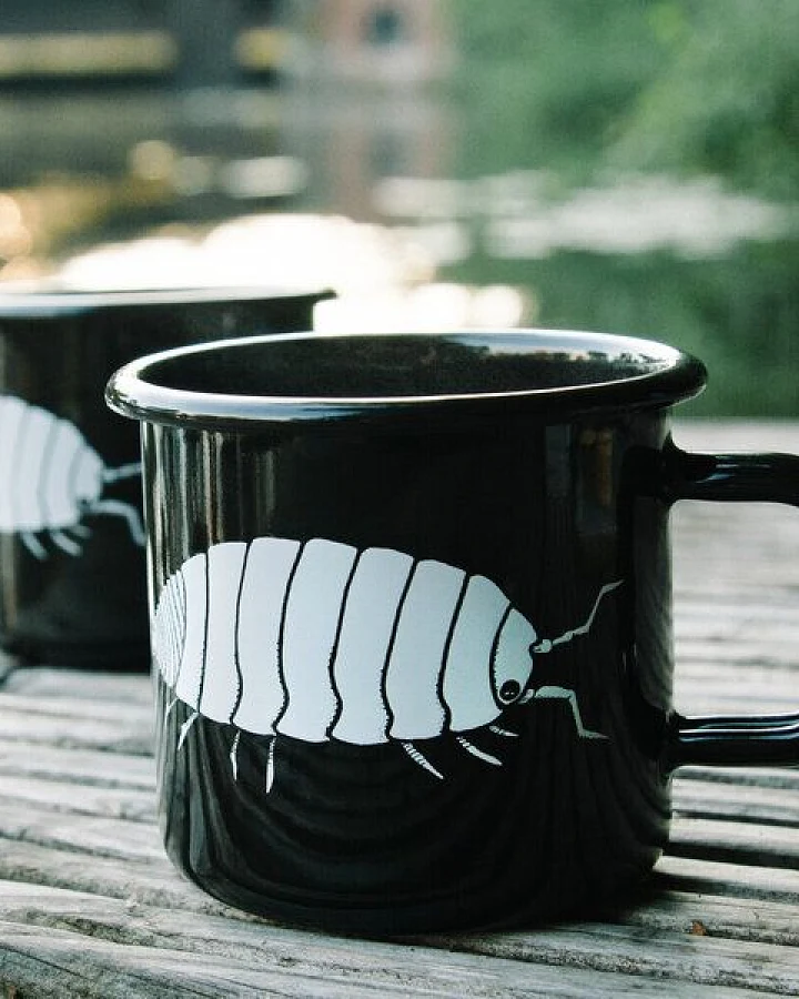 Cmig Emaille Tasse Assel
