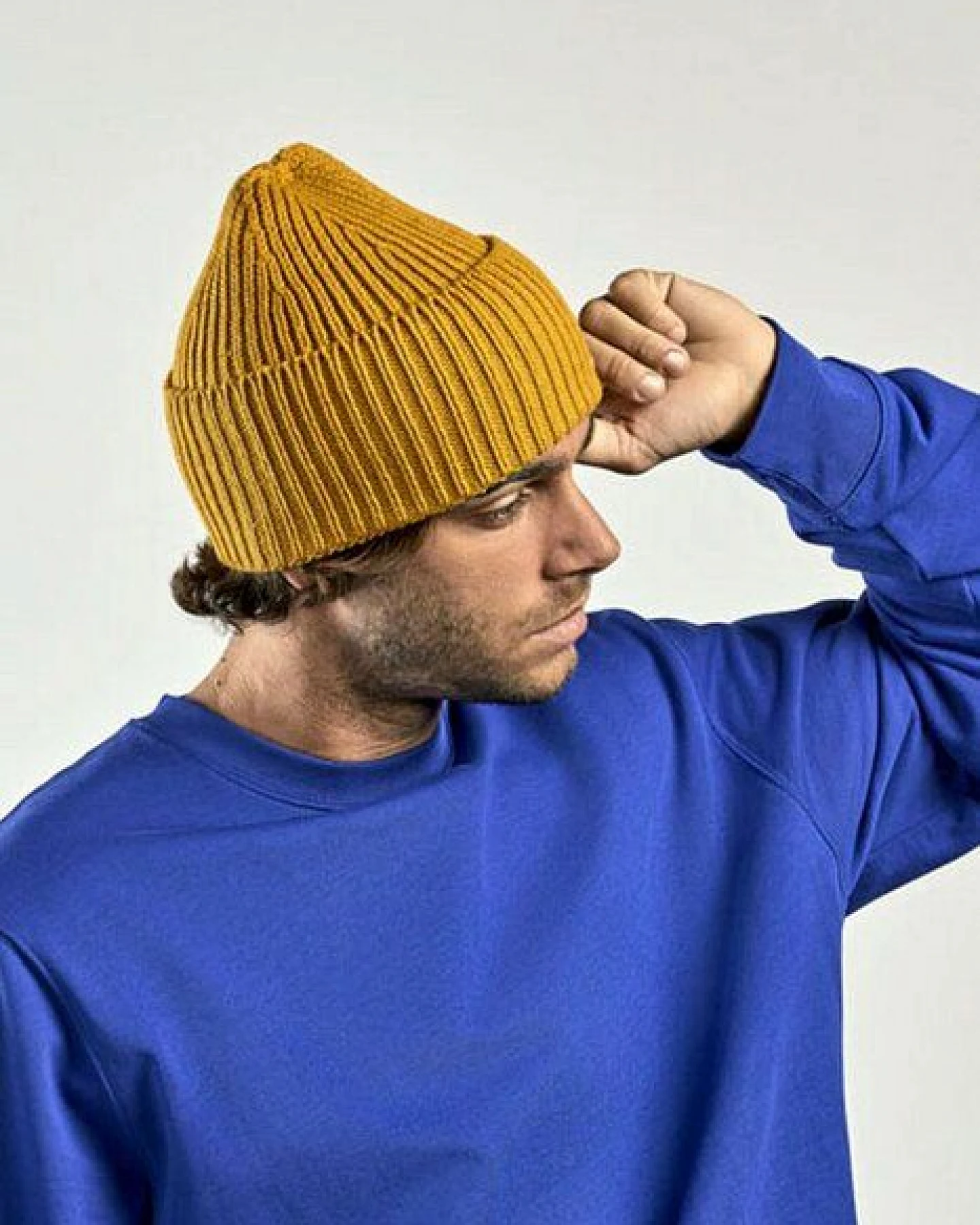 Atlantis Headwear grob gestrickte Beanie-Mütze aus weichem, warmem Polylana®-Garn – Ansicht 2
