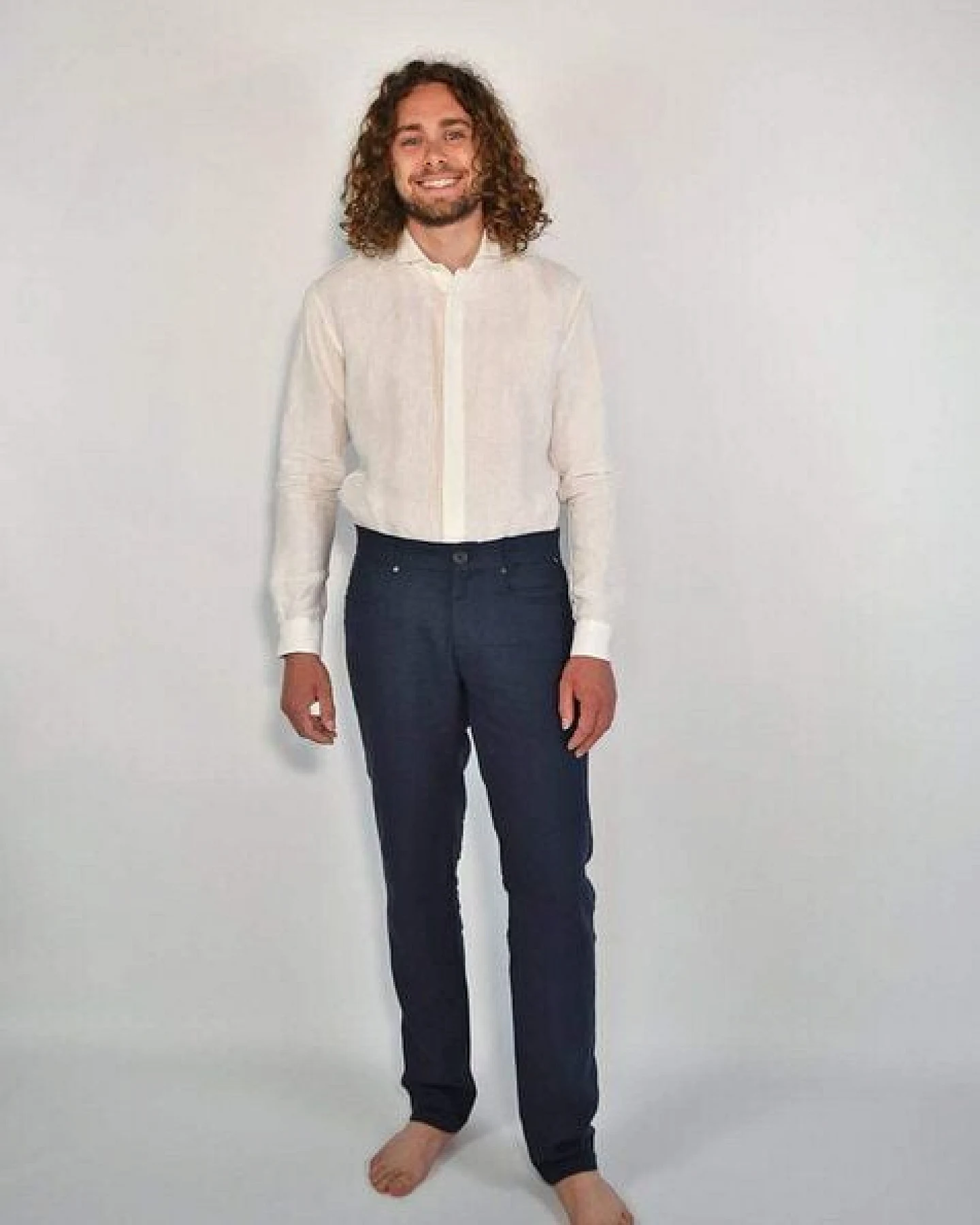 Aatise Herren Leinenhose aus 100% Leinen Zanzibar regular fit, mid rise – Ansicht 4
