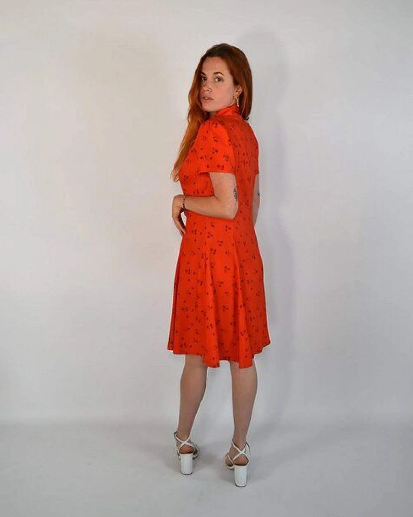 Aatise Hemdblusenkleid kurz, durchgeknöpft Zirno, 100% EcoVero , kurzarm – Ansicht 3