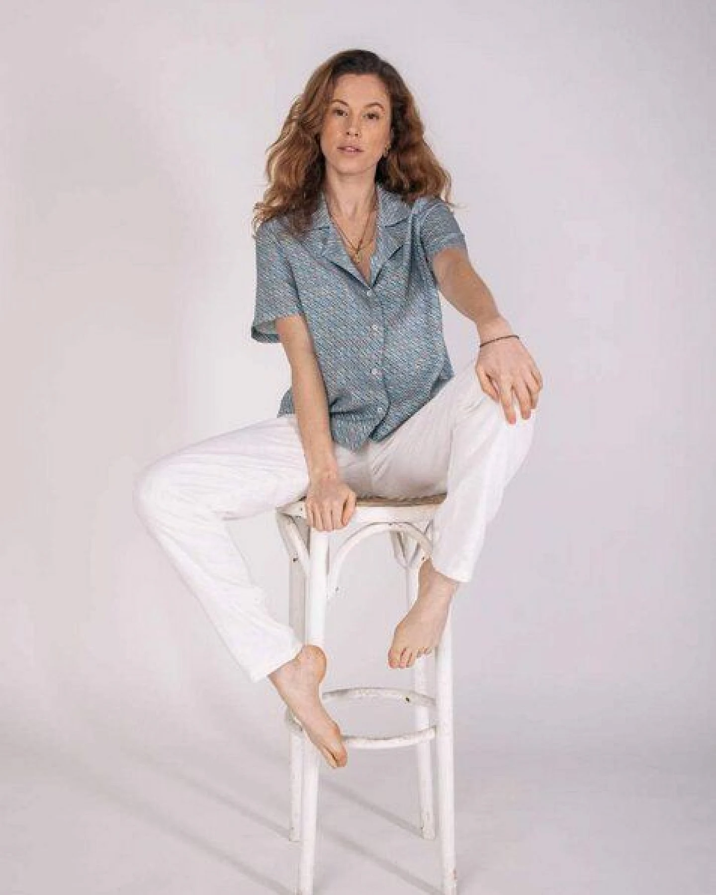 Aatise Oversize-Bluse mit kubanischem Zavi 100% EcoVero – Ansicht 3