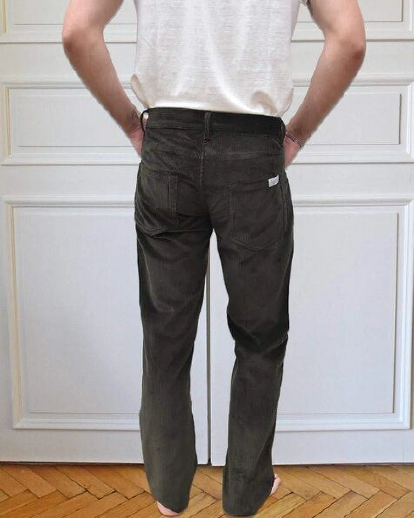 Aatise Cordhose regular fit Zanzibar aus Upgecyceltem Cord 100% Baumwolle – Ansicht 2