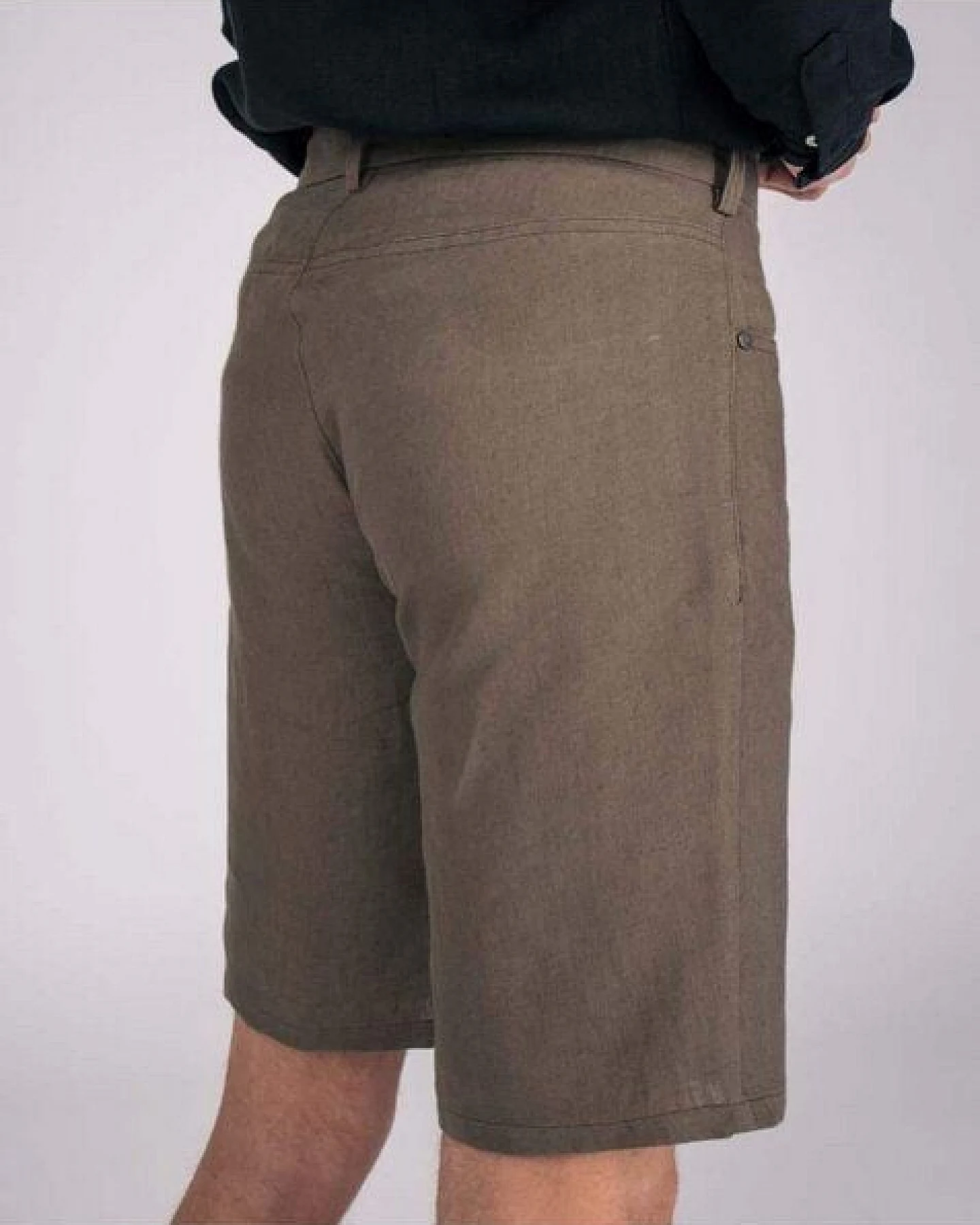 Aatise Männer Shorts 100% Leinen midi-Länge Ziggy – Ansicht 4