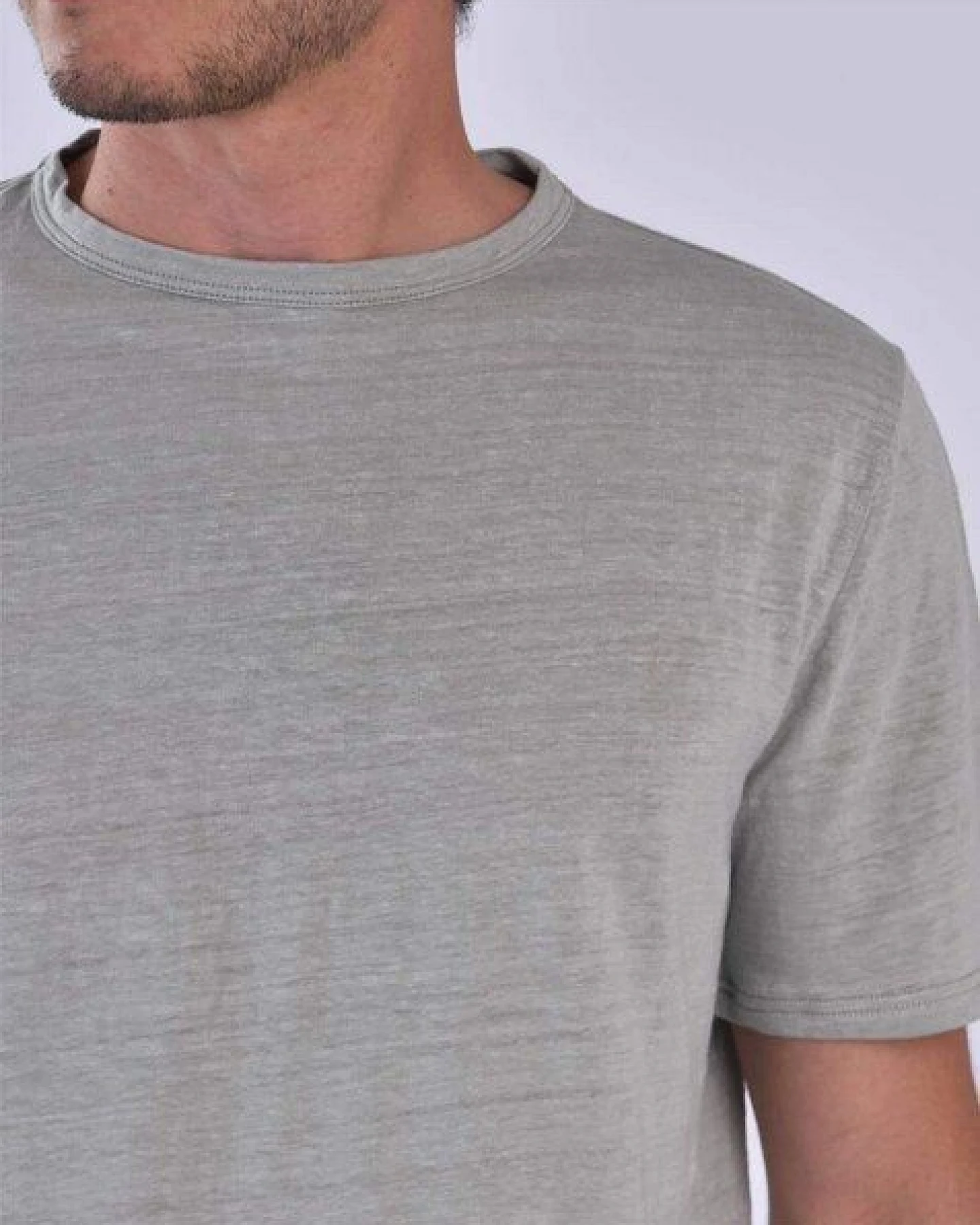 Aatise Zokka Herren T-Shirt aus 100% Leinen – Ansicht 3