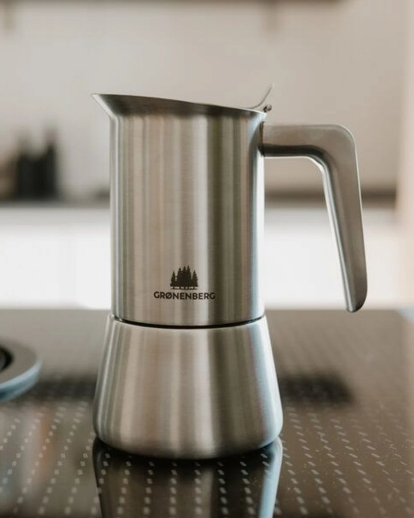 GROENENBERG Edelstahl Espressokocher 4 Tassen (200 ml) – Ansicht 2