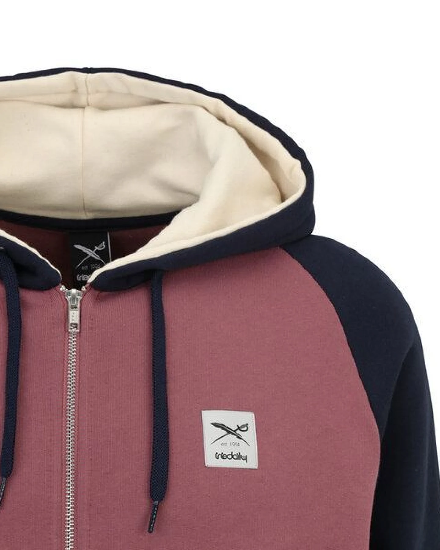 Iriedaily De College 2 Zip Hood – Ansicht 3