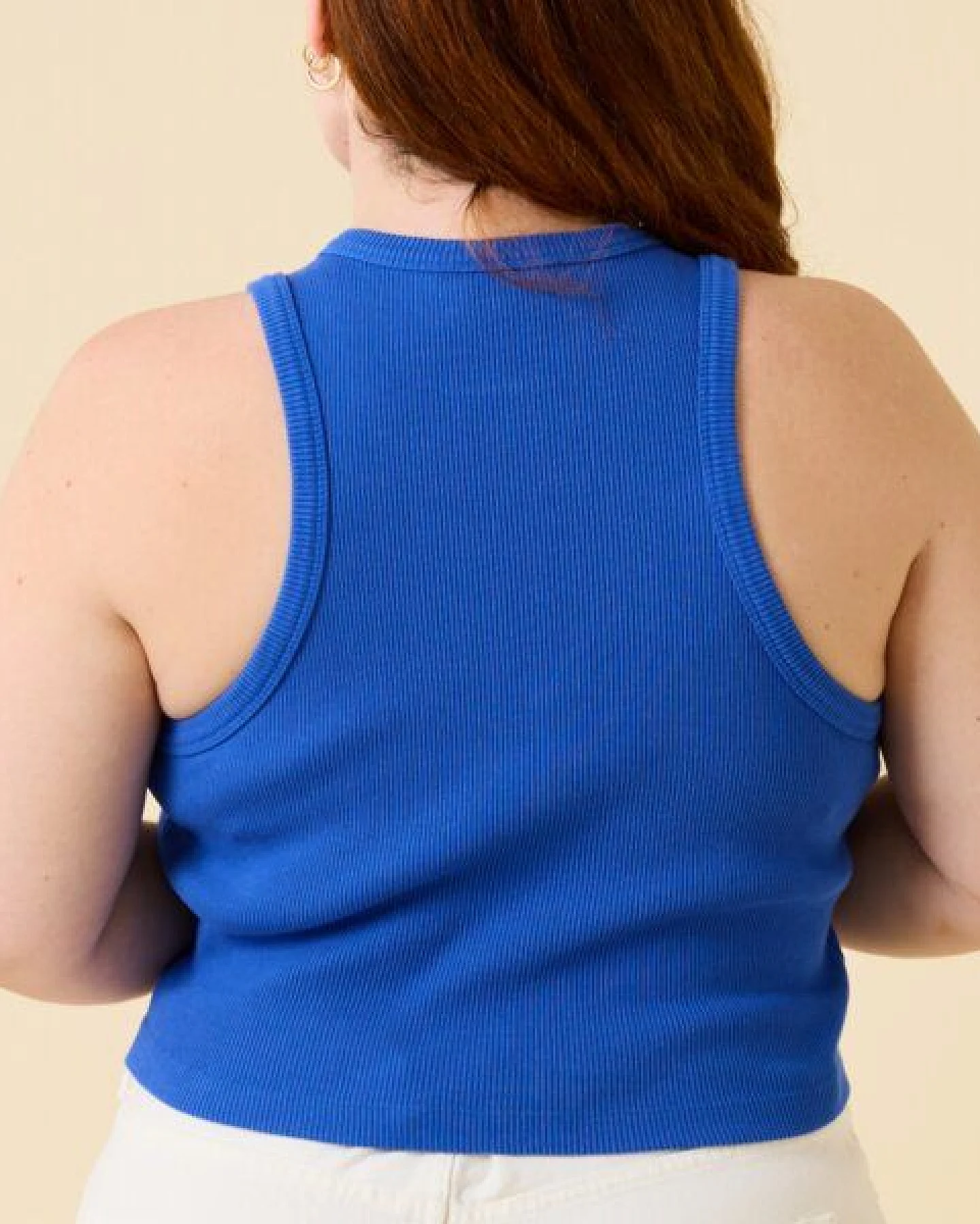 popeia Crop Top aus festem Bio-Baumwoll Stoff (gerippt) – Ansicht 2