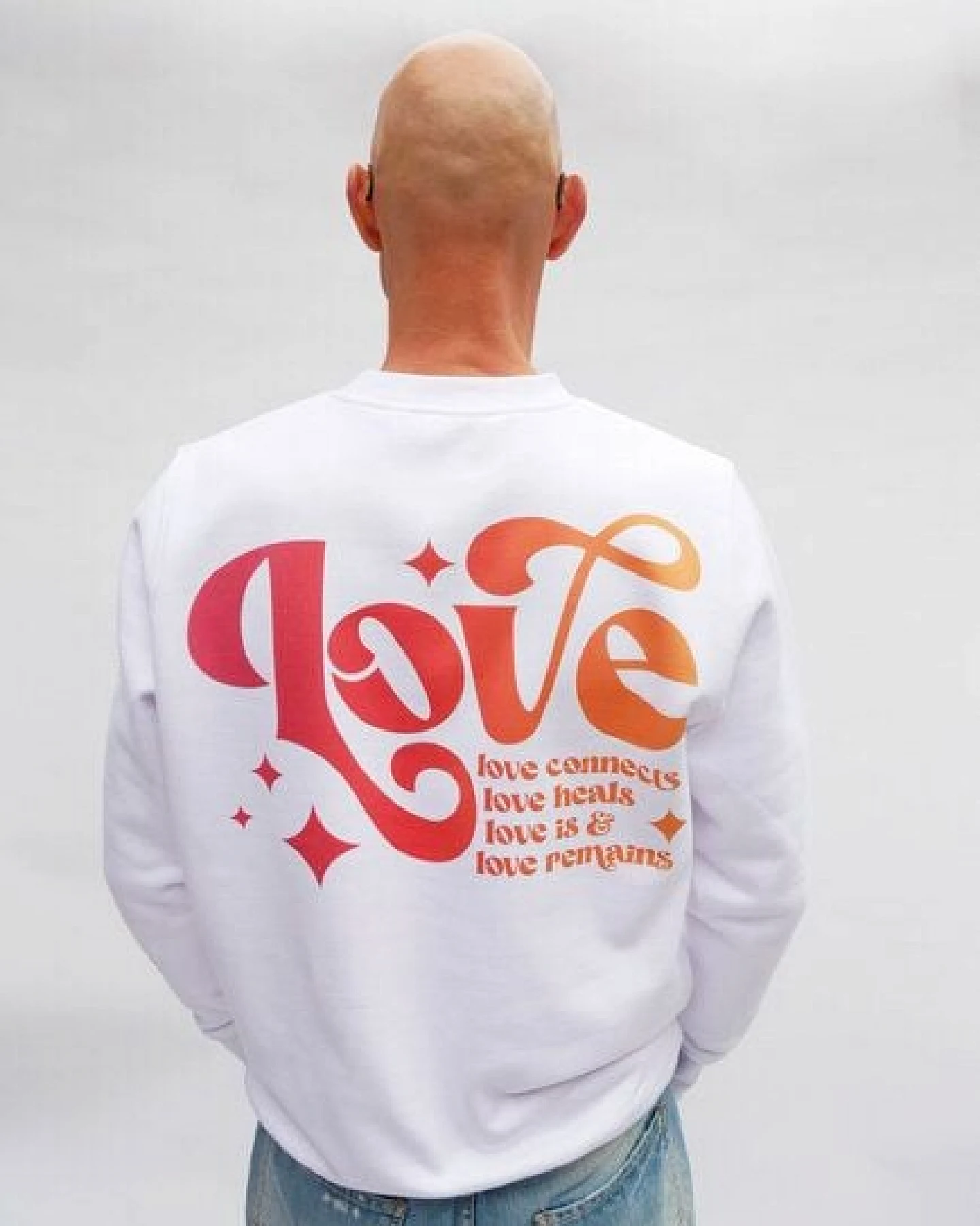 SPARKLES OF LIGHT Unisex Sweatshirt – Ansicht 4
