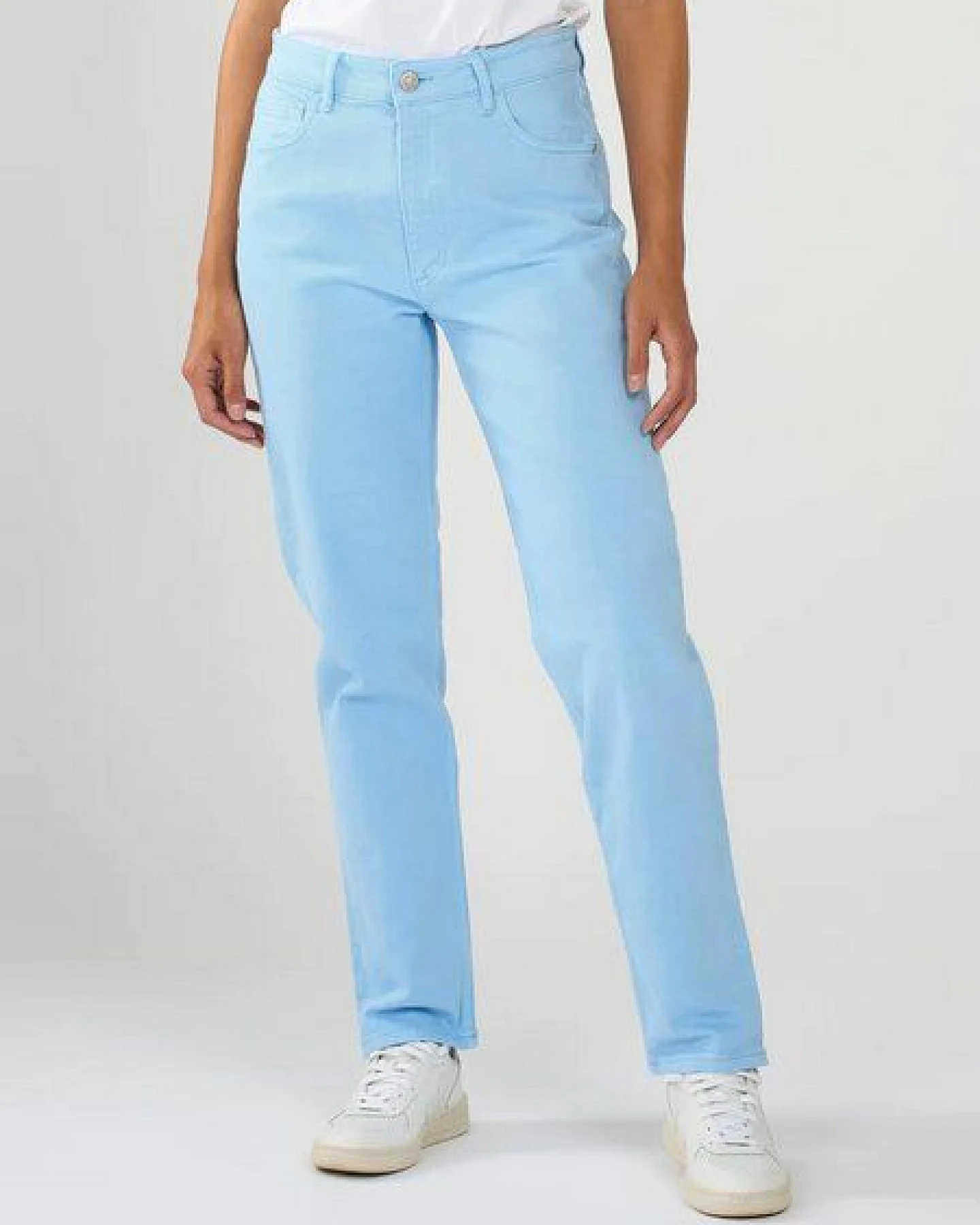 KnowledgeCotton Apparel Damenhose STELLA tapered Twill Pants – Ansicht 2