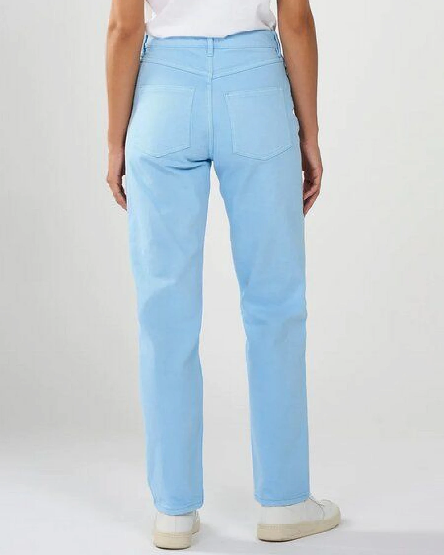 KnowledgeCotton Apparel Damenhose STELLA tapered Twill Pants – Ansicht 4