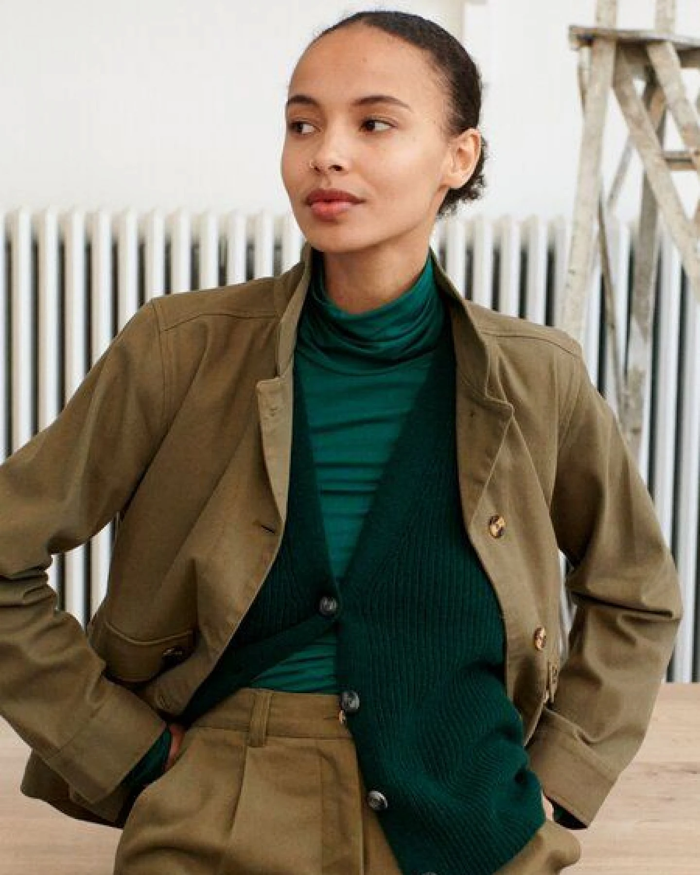 Basic Apparel Pullunder geknöpft - Lise Vest - aus recycelter Wolle – Ansicht 2