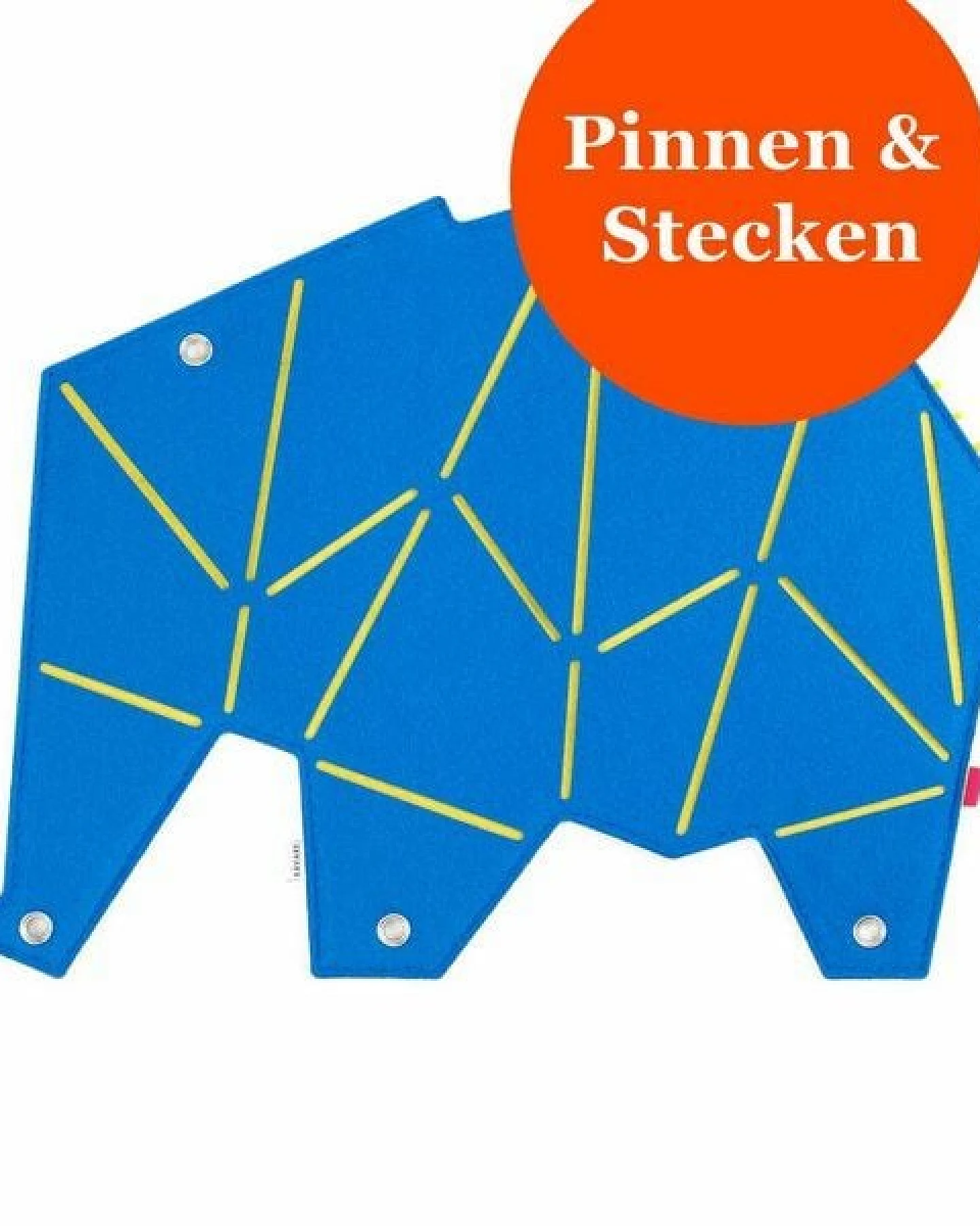 Elefanten-Pinnwand zum Stecken & Pinnen für Kinderzimmer von RÅVARE (ELE) – Ansicht 4