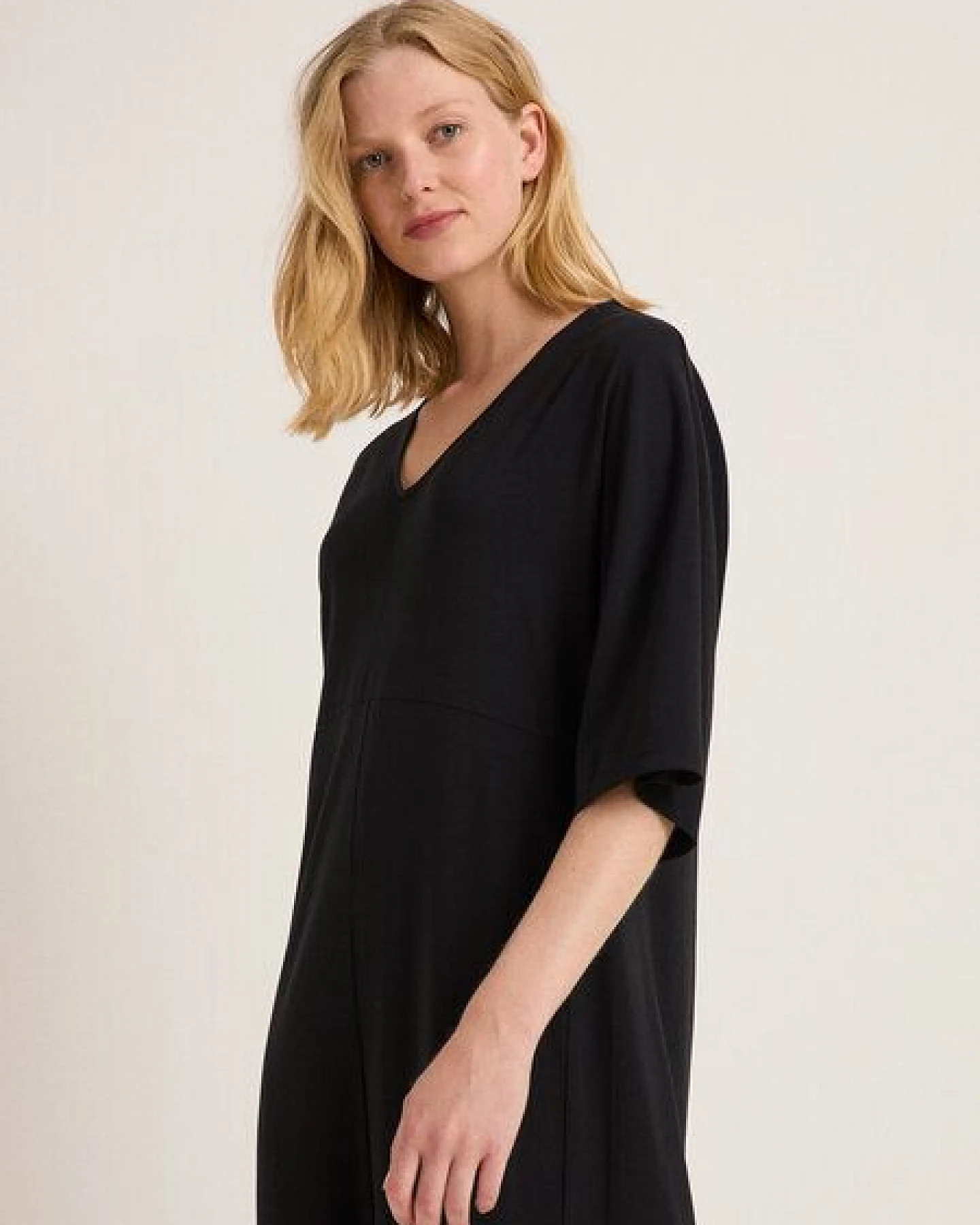 LANIUS Kleid aus Bio-Baumwolle und TENCEL Lyocell – Ansicht 2