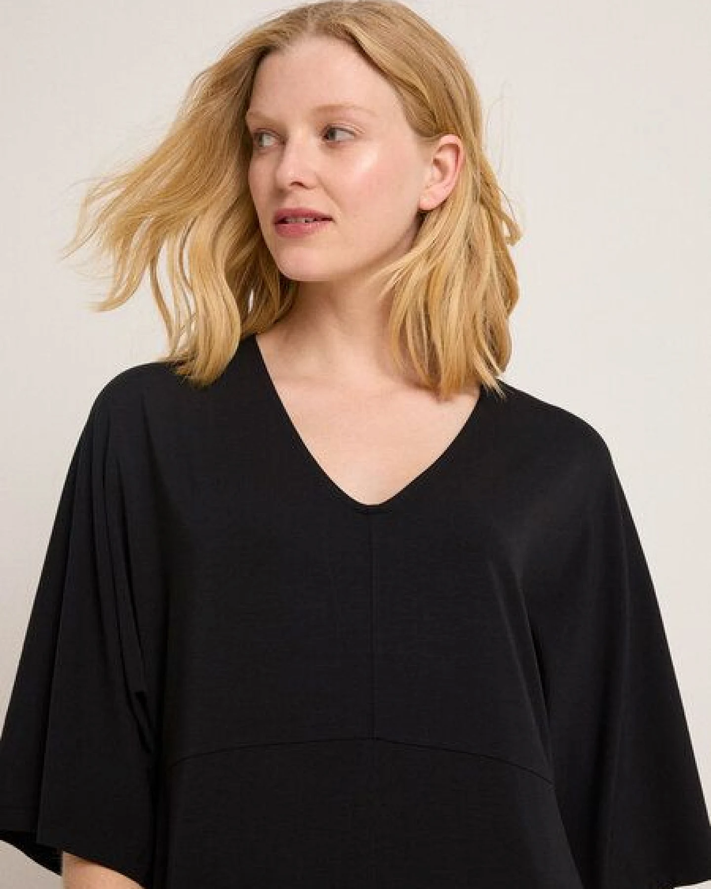 LANIUS Kleid aus Bio-Baumwolle und TENCEL Lyocell – Ansicht 3