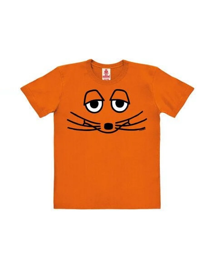 LOGOSH!RT LOGOSHIRT - Die Sendung mit der Maus - Maus Gesicht - Bio T-Shirt Print - Kinder - Jungen & Mädchen