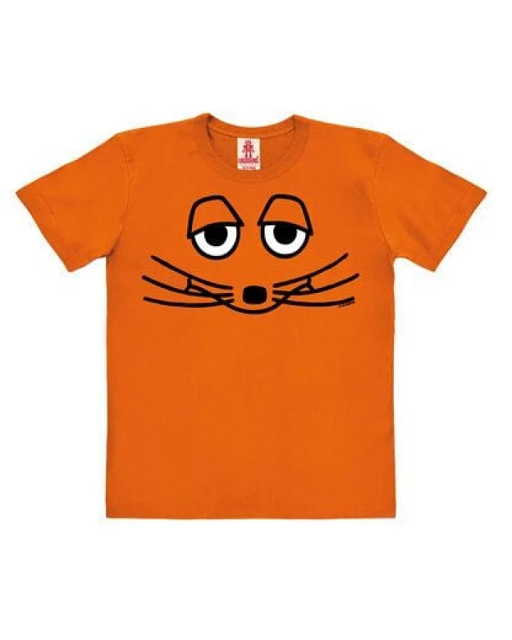 LOGOSH!RT LOGOSHIRT - Die Sendung mit der Maus - Maus Gesicht - Bio T-Shirt Print - Kinder - Jungen & Mädchen