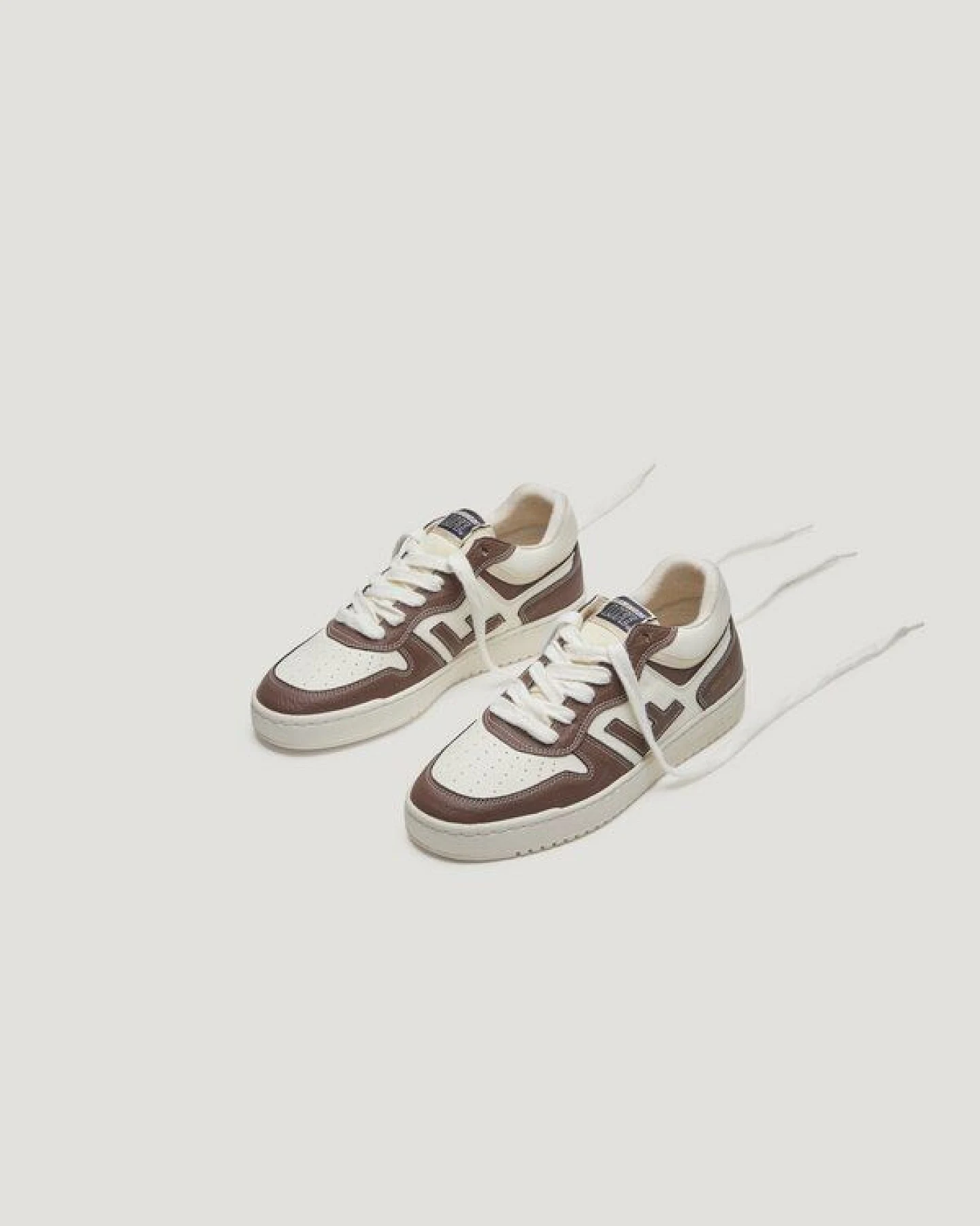 Flamingos' Life Sneaker Herren Vegan - RETRO 86’s Sneakers - Taupe Pearl – Ansicht 2