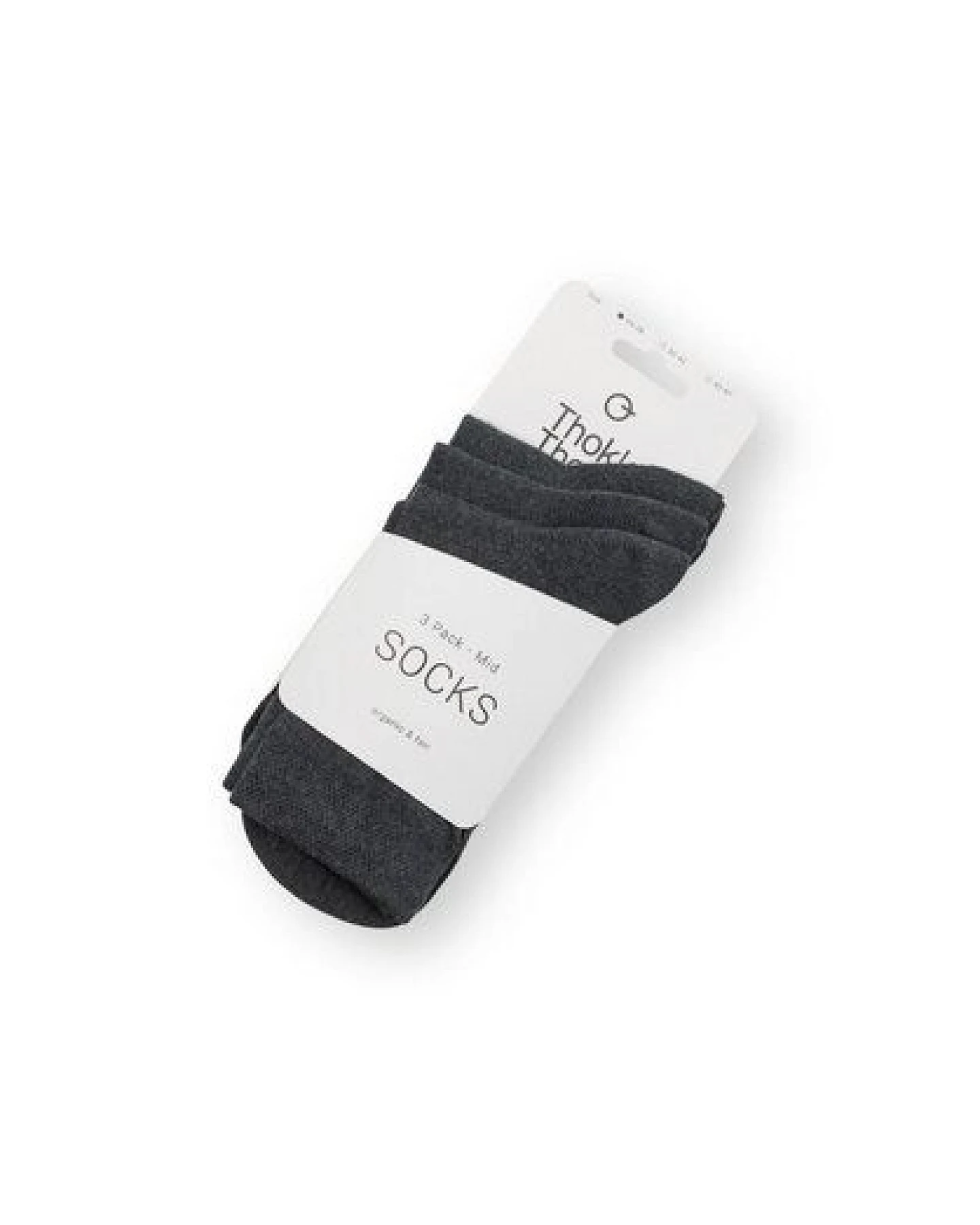 ThokkThokk 3er-Pack Mid Socks Socken (GOTS, Fairtrade, Vegan) – Ansicht 2