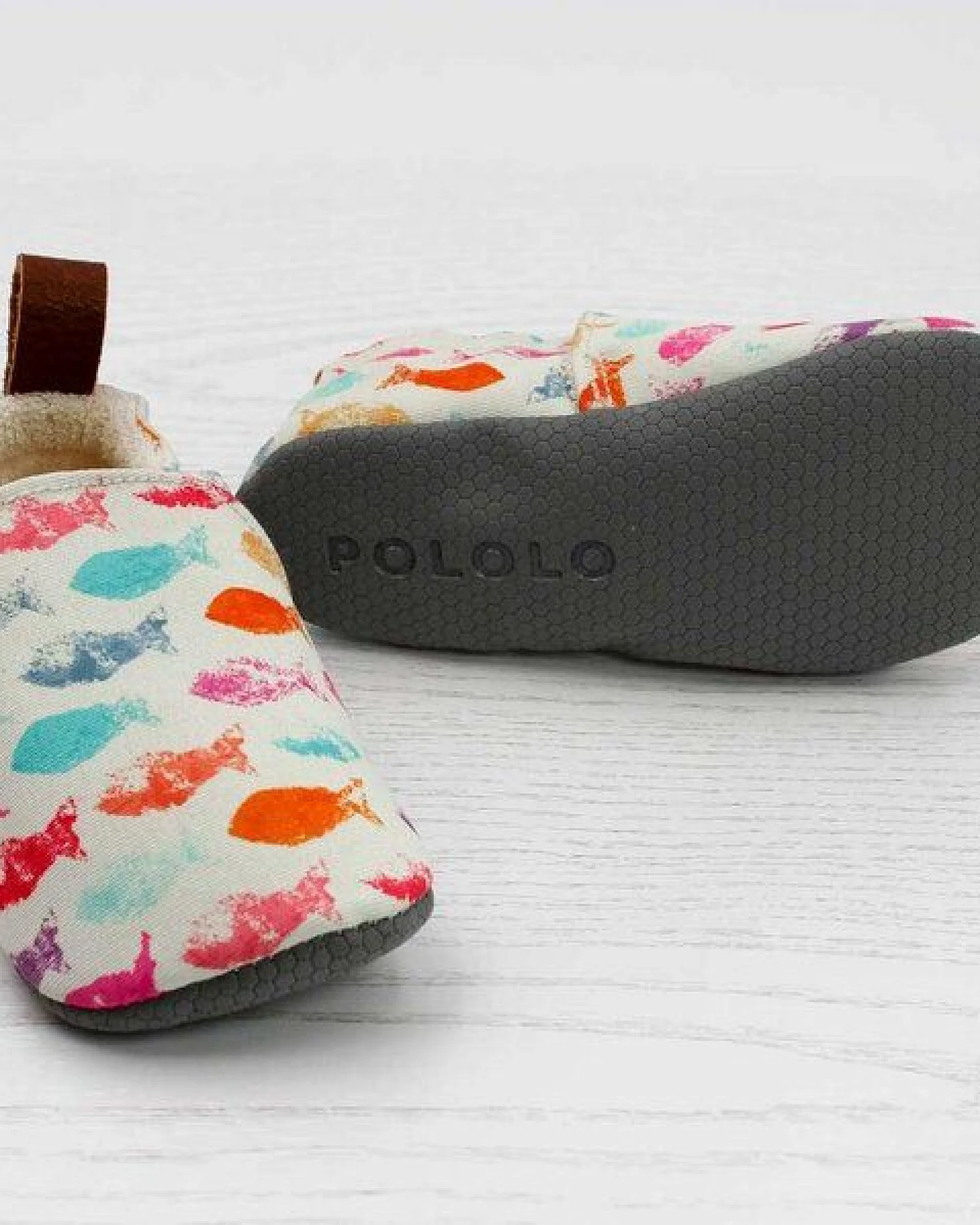 Pololo Barfuß-Hausschuhe aus Seaqual Yarn, Futter aus Baumwolle (organic) vegan, Größen 18/19 - 26/27 – Ansicht 3