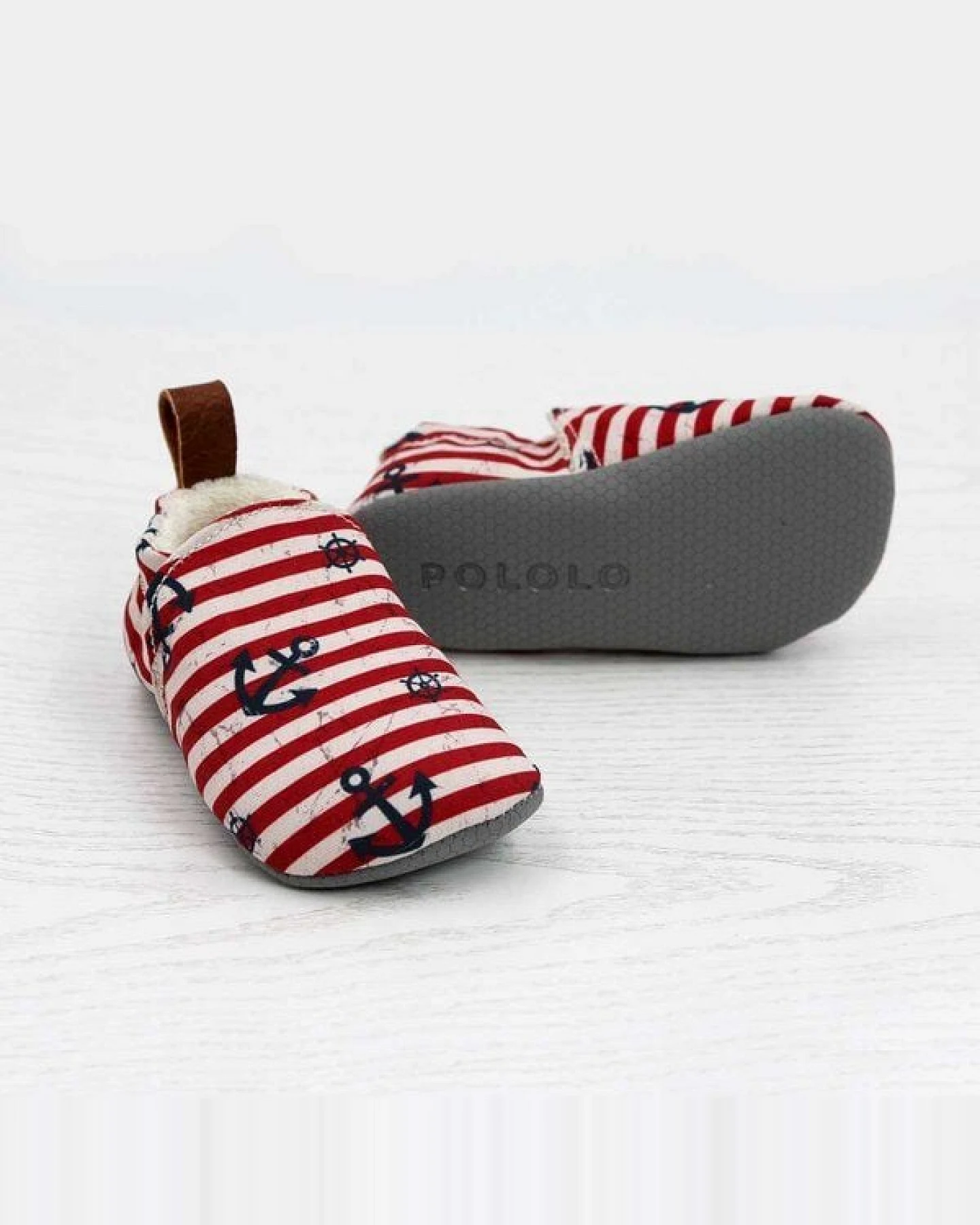 Pololo Barfuß-Hausschuhe aus Seaqual Yarn, Futter aus Baumwolle (organic) vegan, Größen 18/19 - 26/27 – Ansicht 4
