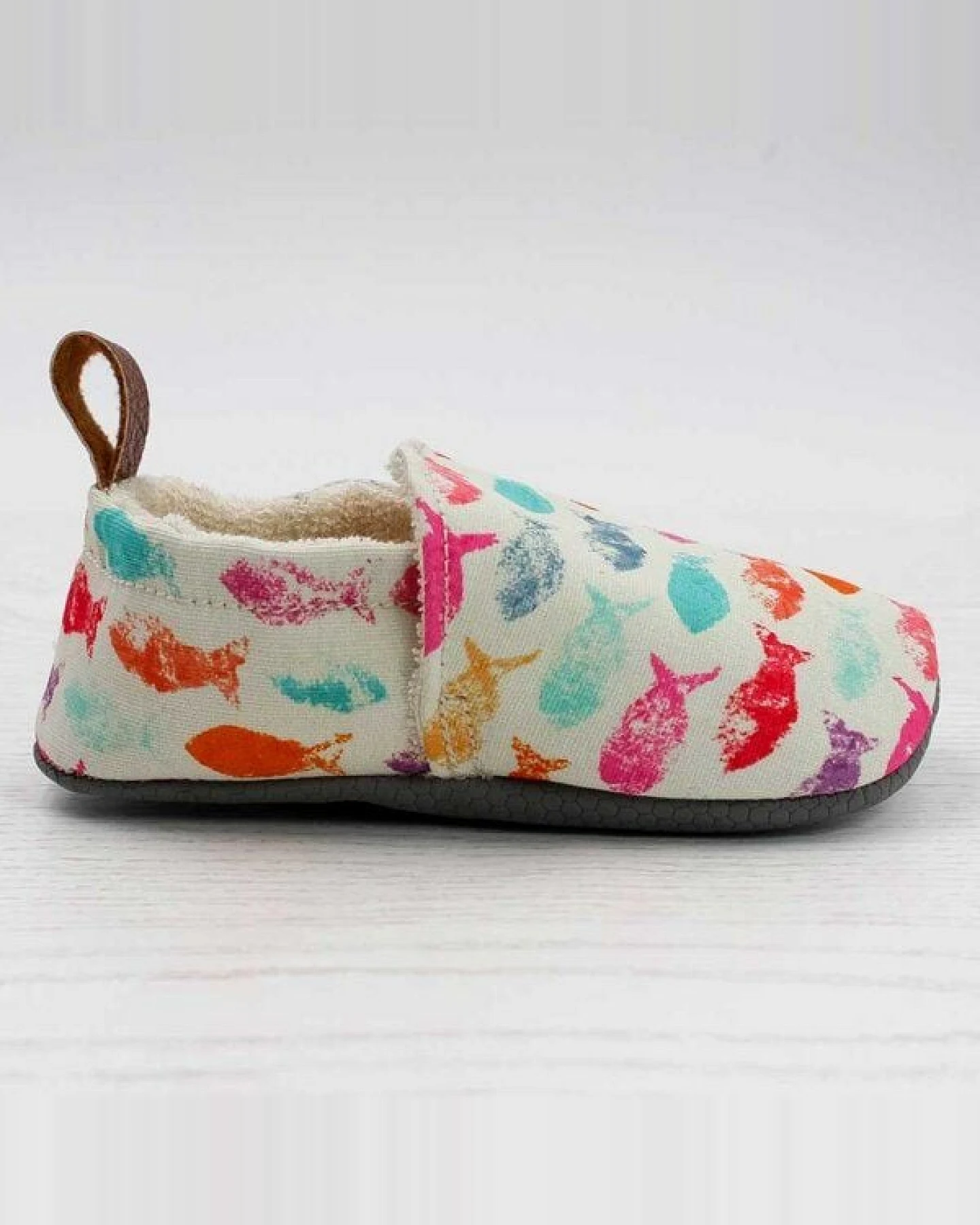 Pololo Barfuß-Hausschuhe aus Seaqual Yarn, Futter aus Baumwolle (organic) vegan, Größen 18/19 - 26/27 – Ansicht 4