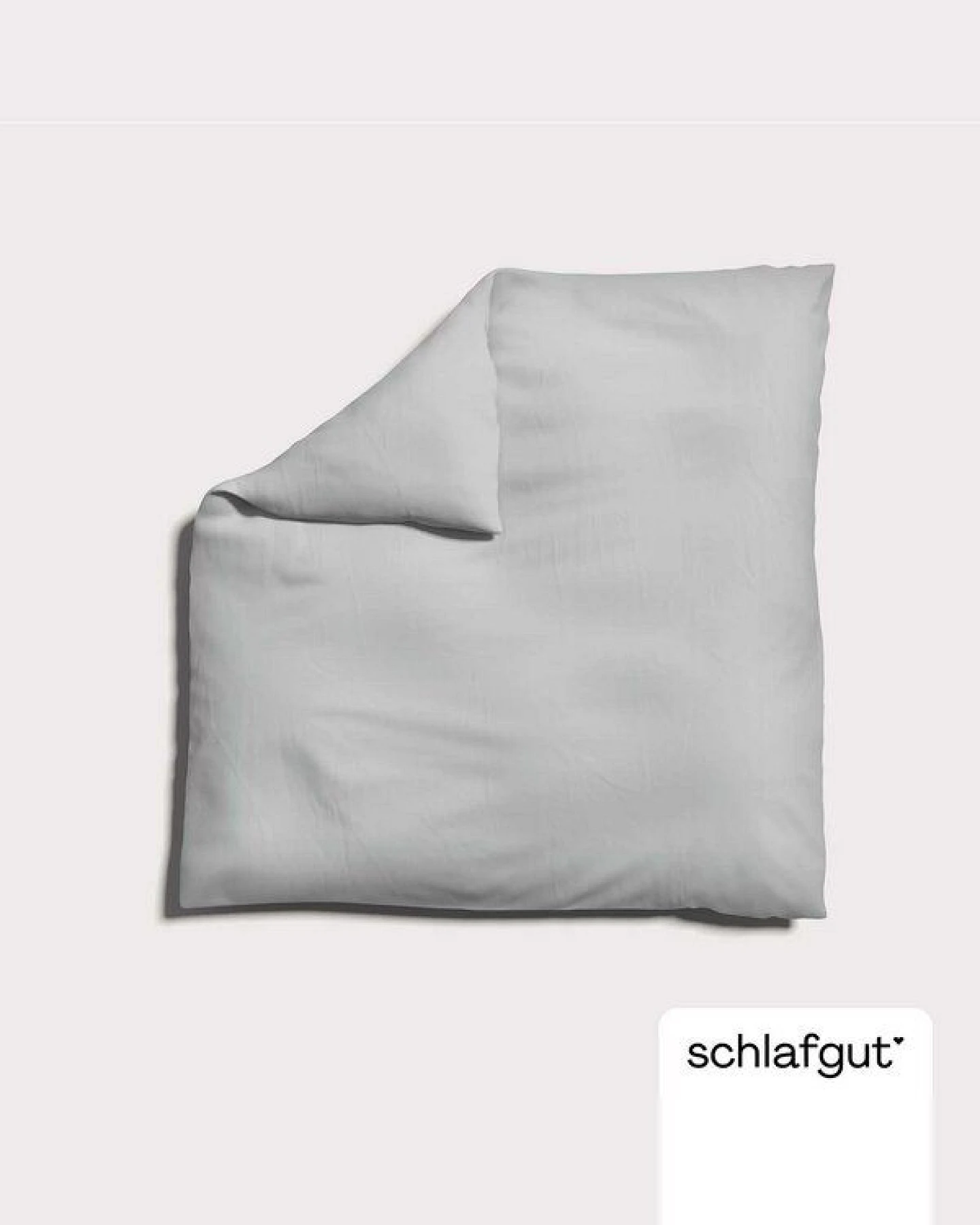 Schlafgut Bettdeckenbezug Knitted Jersey - 95% Biobaumwolle, 5% Elasthan - uni – Ansicht 3