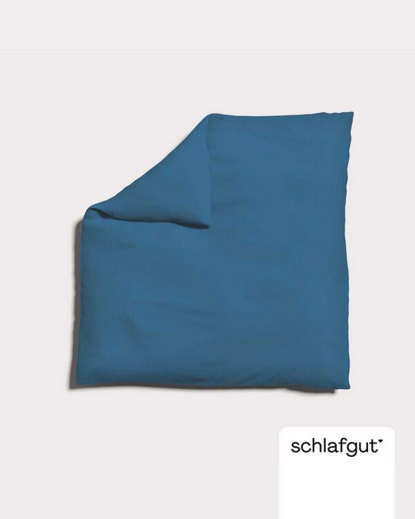 Schlafgut Bettdeckenbezug Knitted Jersey - 95% Biobaumwolle, 5% Elasthan - uni – Ansicht 3