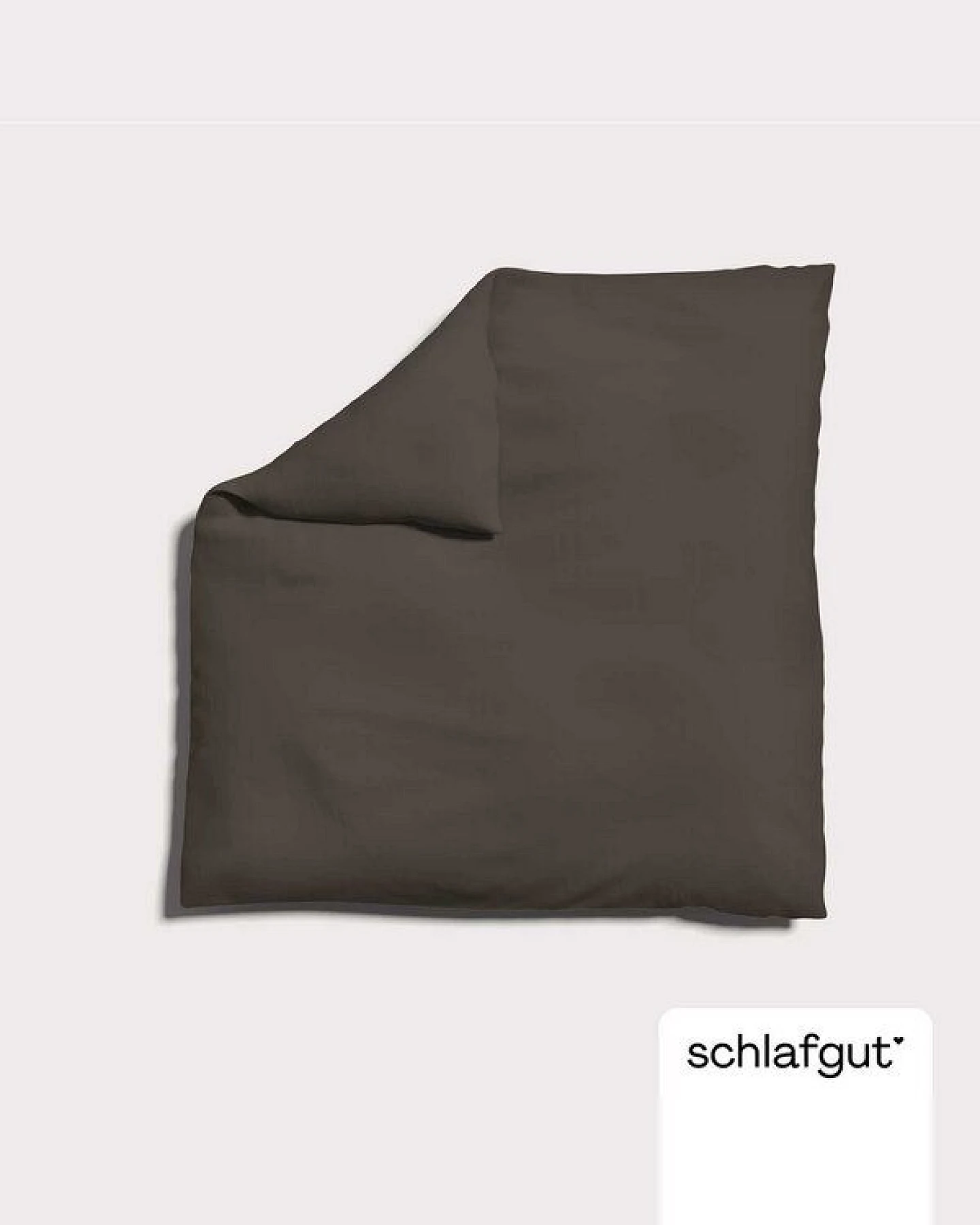Schlafgut Bettdeckenbezug Knitted Jersey - 95% Biobaumwolle, 5% Elasthan - uni – Ansicht 3