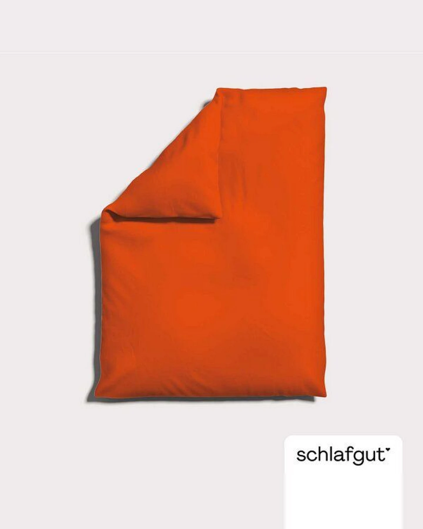 Schlafgut Bettdeckenbezug Knitted Jersey - 95% Biobaumwolle, 5% Elasthan - uni – Ansicht 3