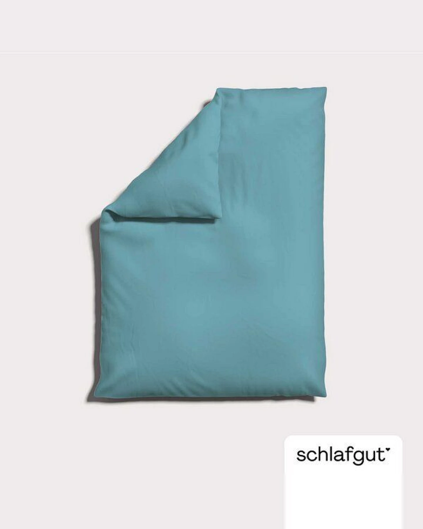 Schlafgut Bettdeckenbezug Knitted Jersey - 95% Biobaumwolle, 5% Elasthan - uni – Ansicht 3