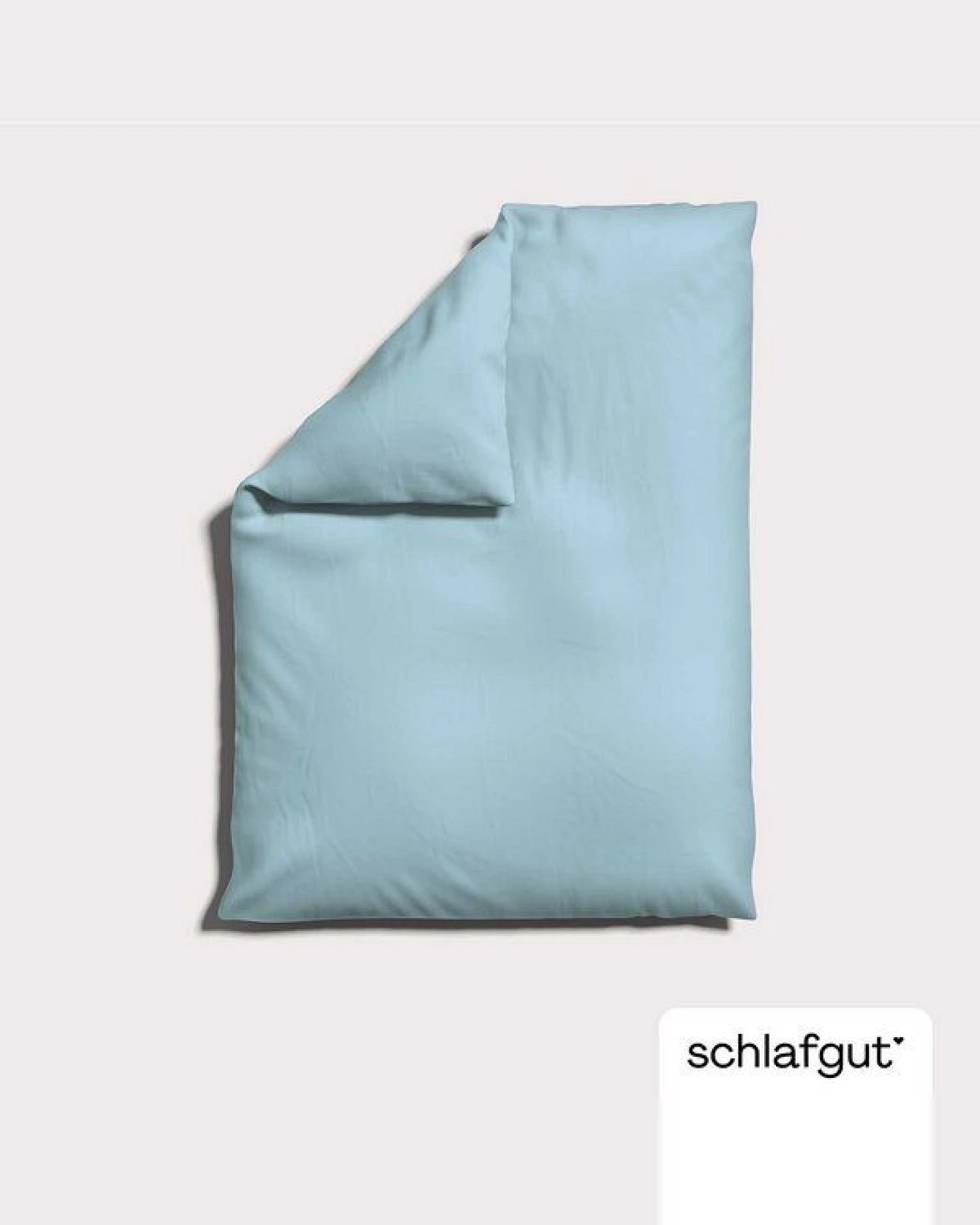 Schlafgut Bettdeckenbezug Knitted Jersey - 95% Biobaumwolle, 5% Elasthan - uni – Ansicht 3