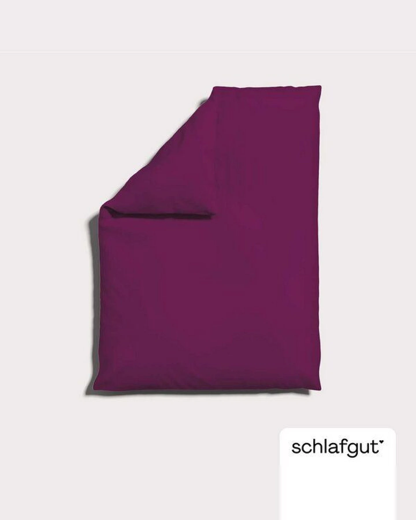 Schlafgut Bettdeckenbezug Knitted Jersey - 95% Biobaumwolle, 5% Elasthan - uni – Ansicht 3