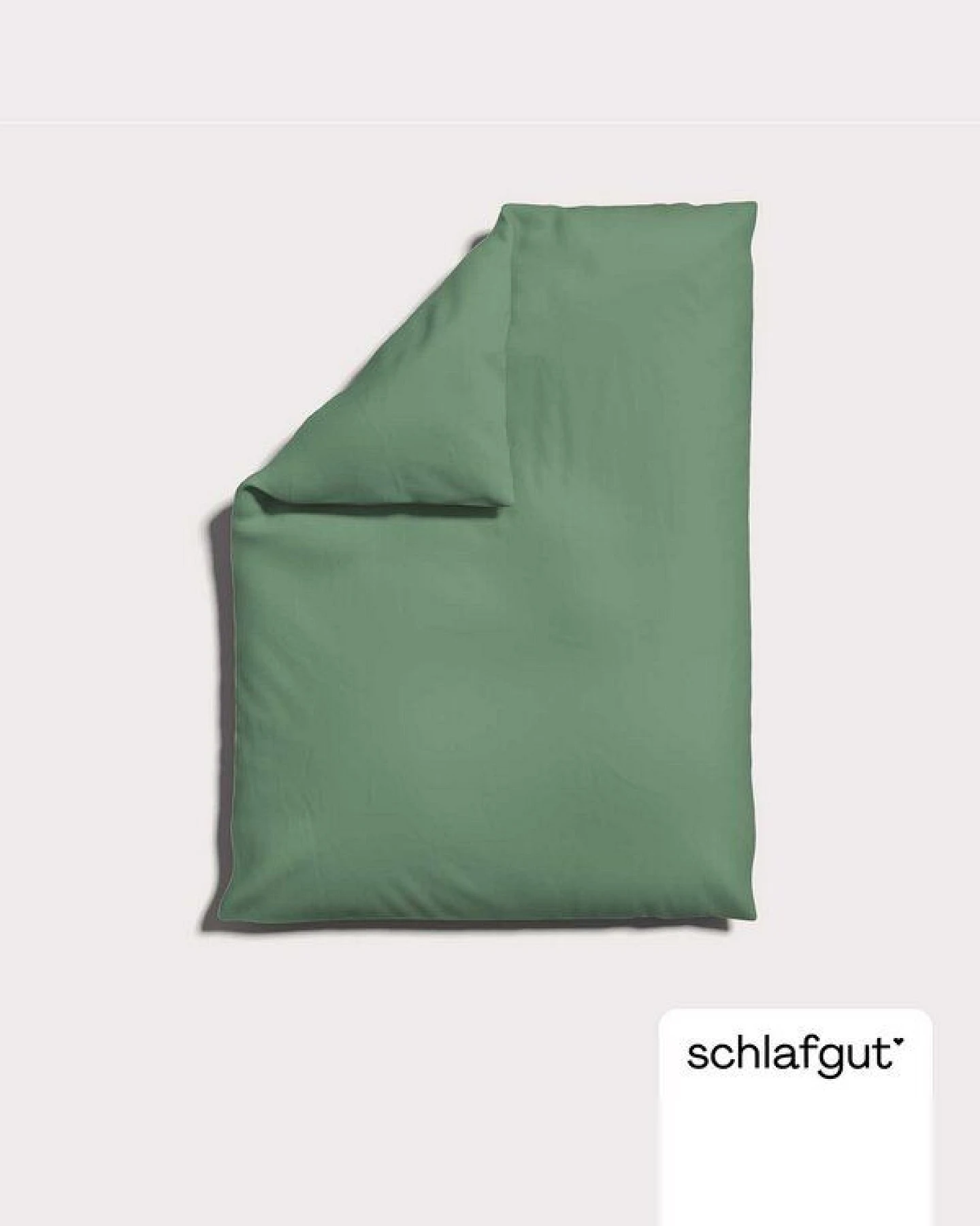 Schlafgut Bettdeckenbezug Knitted Jersey - 95% Biobaumwolle, 5% Elasthan - uni – Ansicht 3
