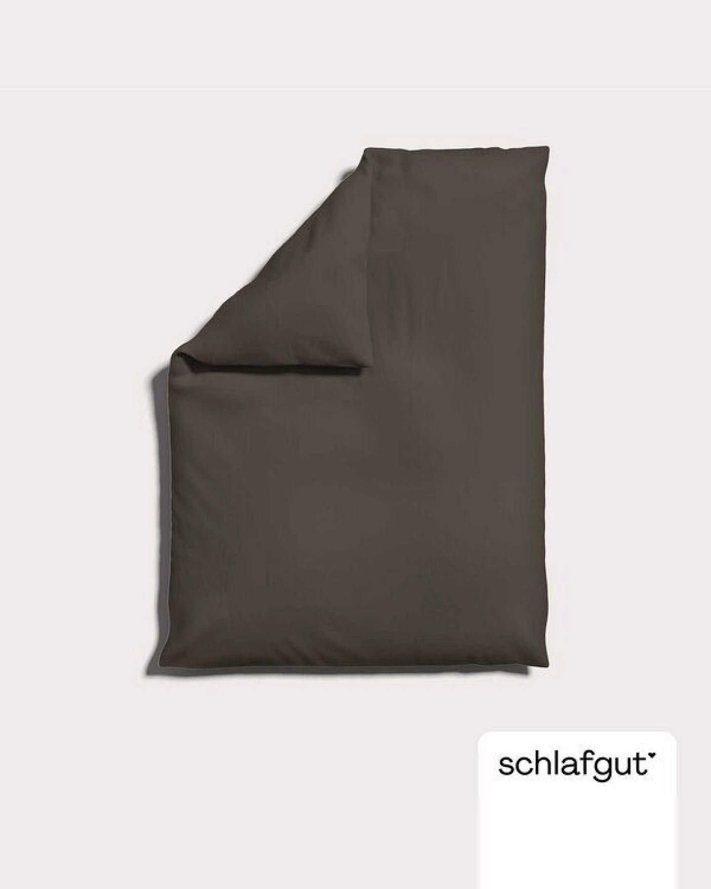 Schlafgut Bettdeckenbezug Knitted Jersey - 95% Biobaumwolle, 5% Elasthan - uni – Ansicht 3